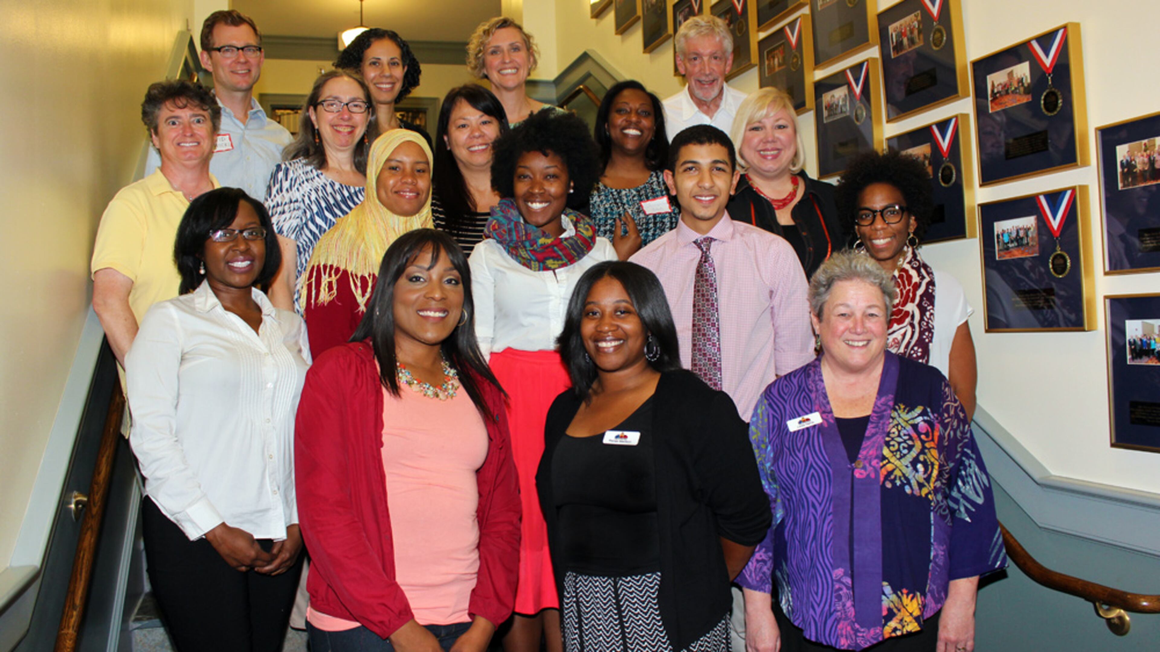 The recently-named Better Together Advisory Board, including Linda Harris (first row, right) Decatur’s assistant director for community and economic development and staff liason to the board. Courtesy City of Decatur