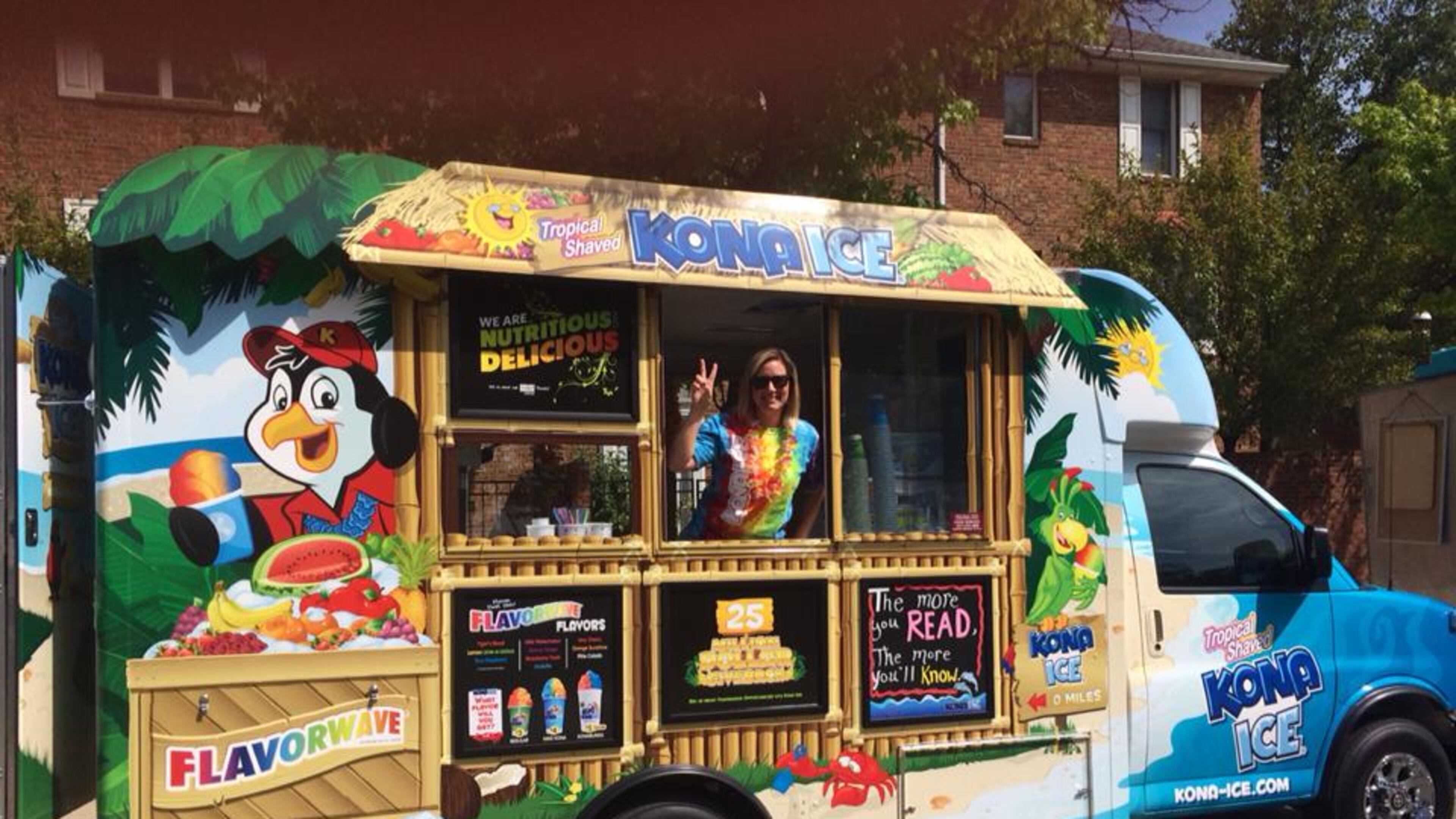 The Kona Ice Truck will offer a sweet treat on Tax Day in Gwinnett County.