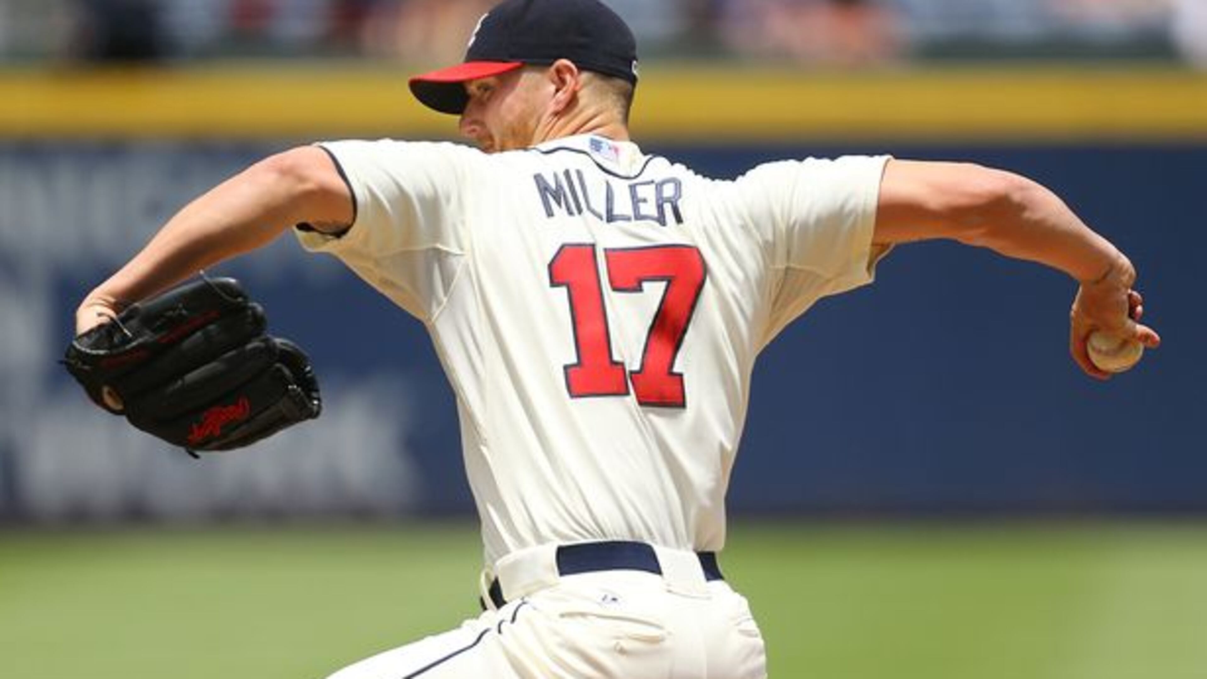 Braves All-Star pither Shelby Miller hasn't won in 17 starts, the first All-Star to go more than 13 consecutive starts without a win within an All-Star season. (Curtis Compton/AJC photo)