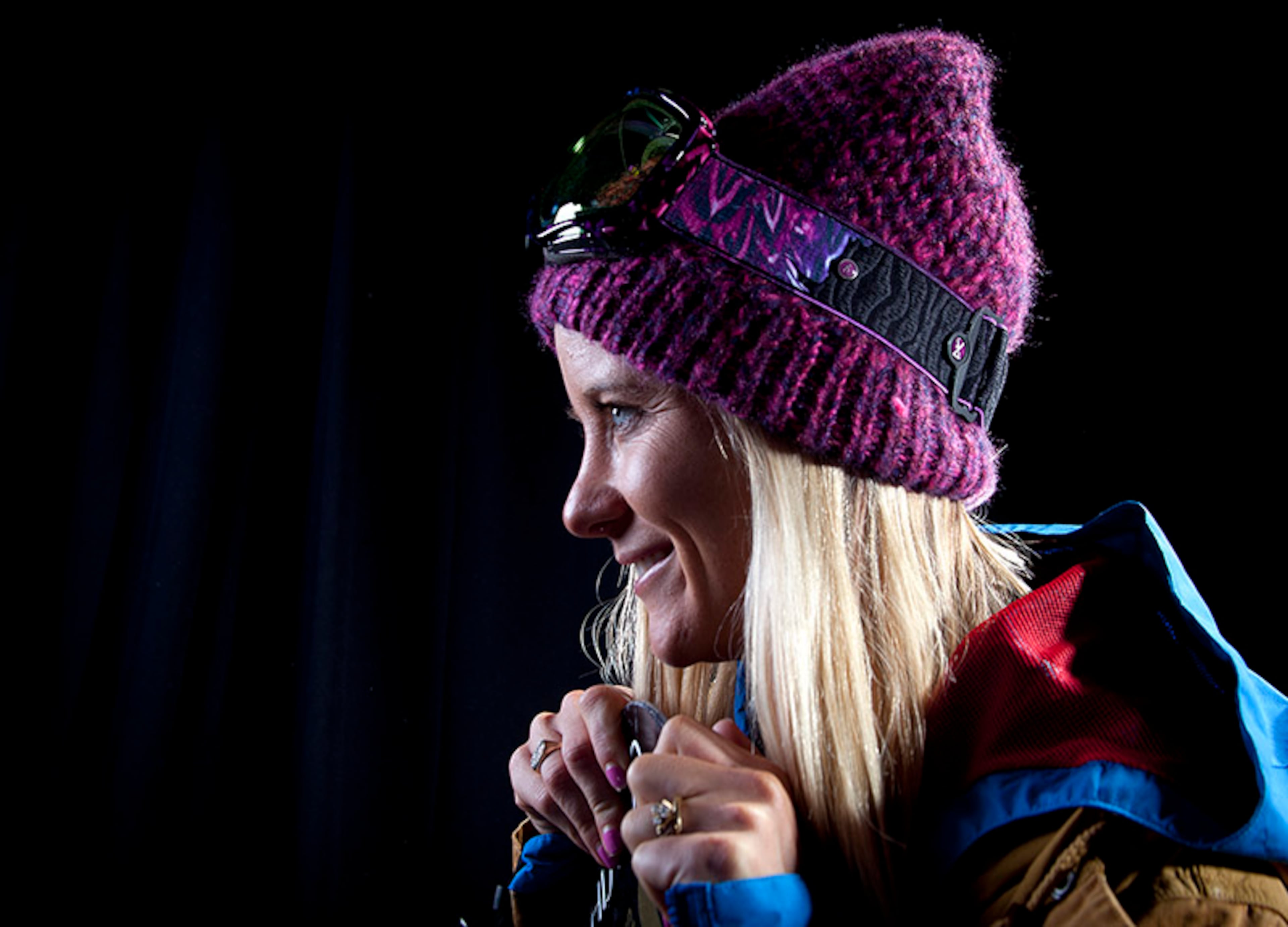 Snowboarder Hannah Teter, of Belmont, Vermont, won the gold medal in halfpipe at the 2006 Winter Olympic Games in Torino, Italy.