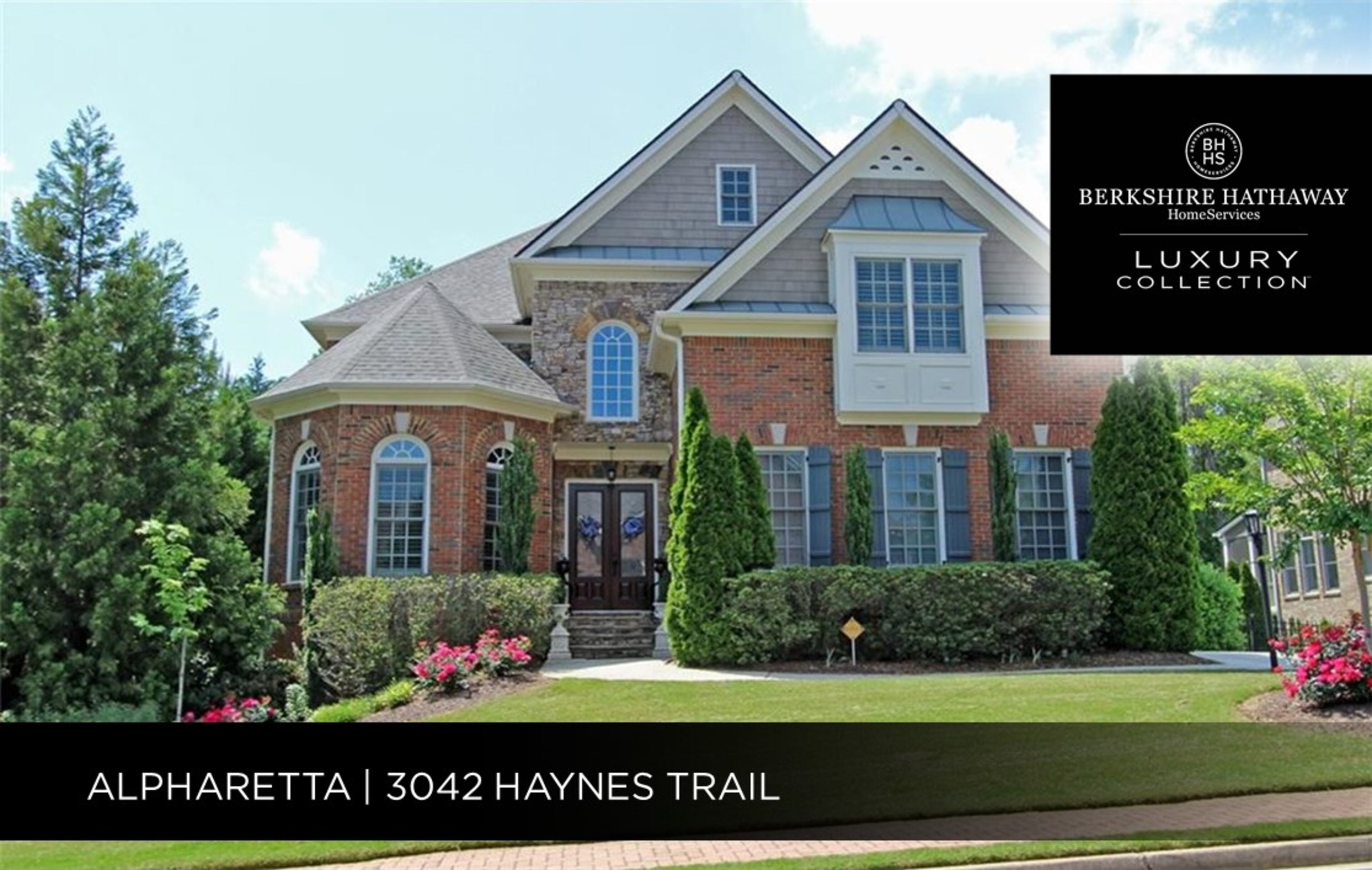 3042 Haynes Trail | Alpharetta, GA 30022 | $699,900 | Custom built brick & stone executive home in beautiful gated community in sought after Johns Creek! Luxurious finishes throughout this expansive home on large lot-room for a pool, 3 car garage. Finished terrace level, XL stamped concrete patio. | Sharon Cunningham; 404-213-5534