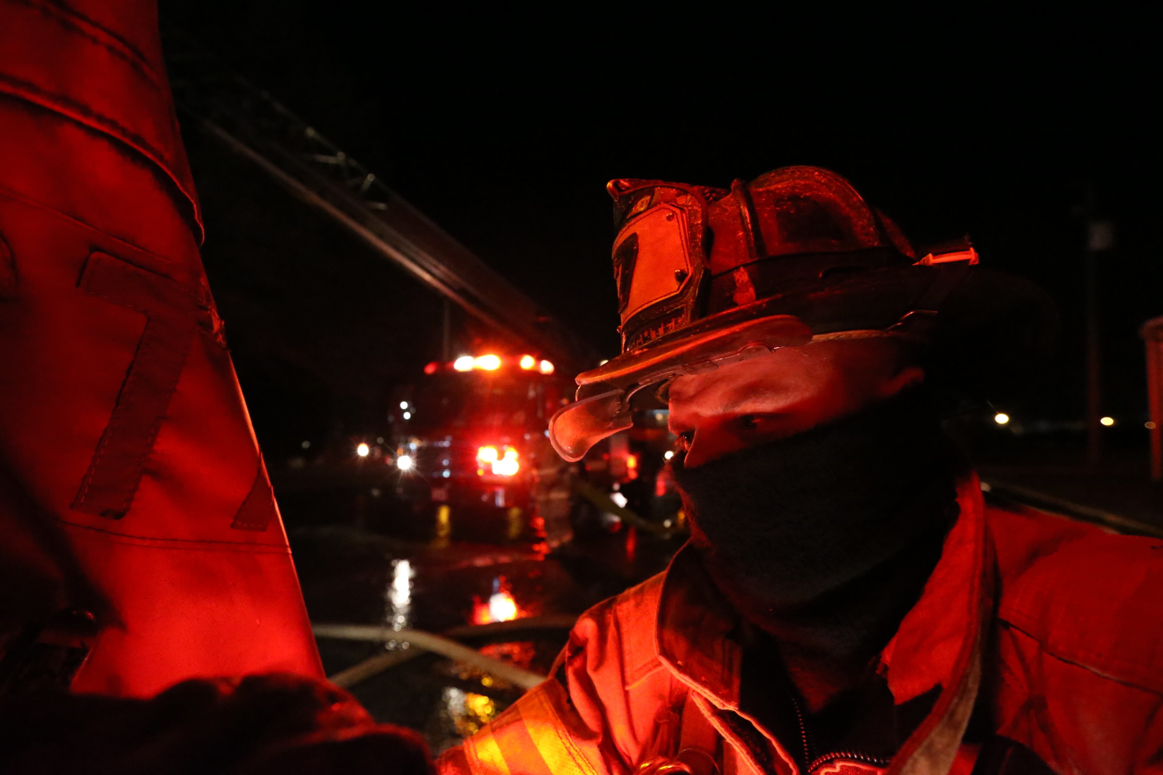 Fire broke out around 2:45 a.m. in the former Hooper Alexander Elementary School on Memorial Drive at Rupert Drive in DeKalb. The school closed in 2008, and was boarded up.