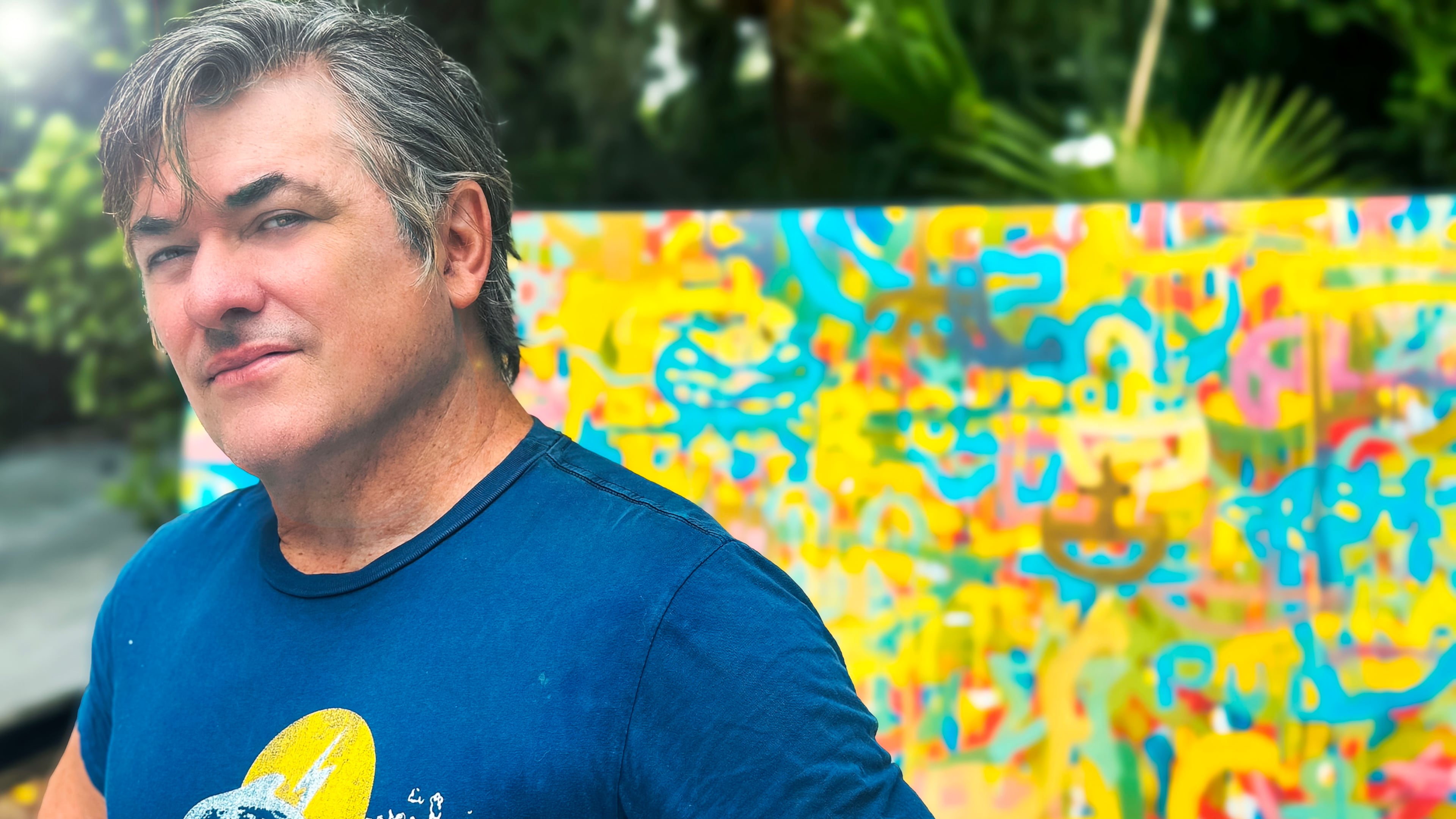 Beloved Atlanta artist R. Land has had a three decades-long career in the city creating artwork.
(Courtesy/Allyson Reeves)