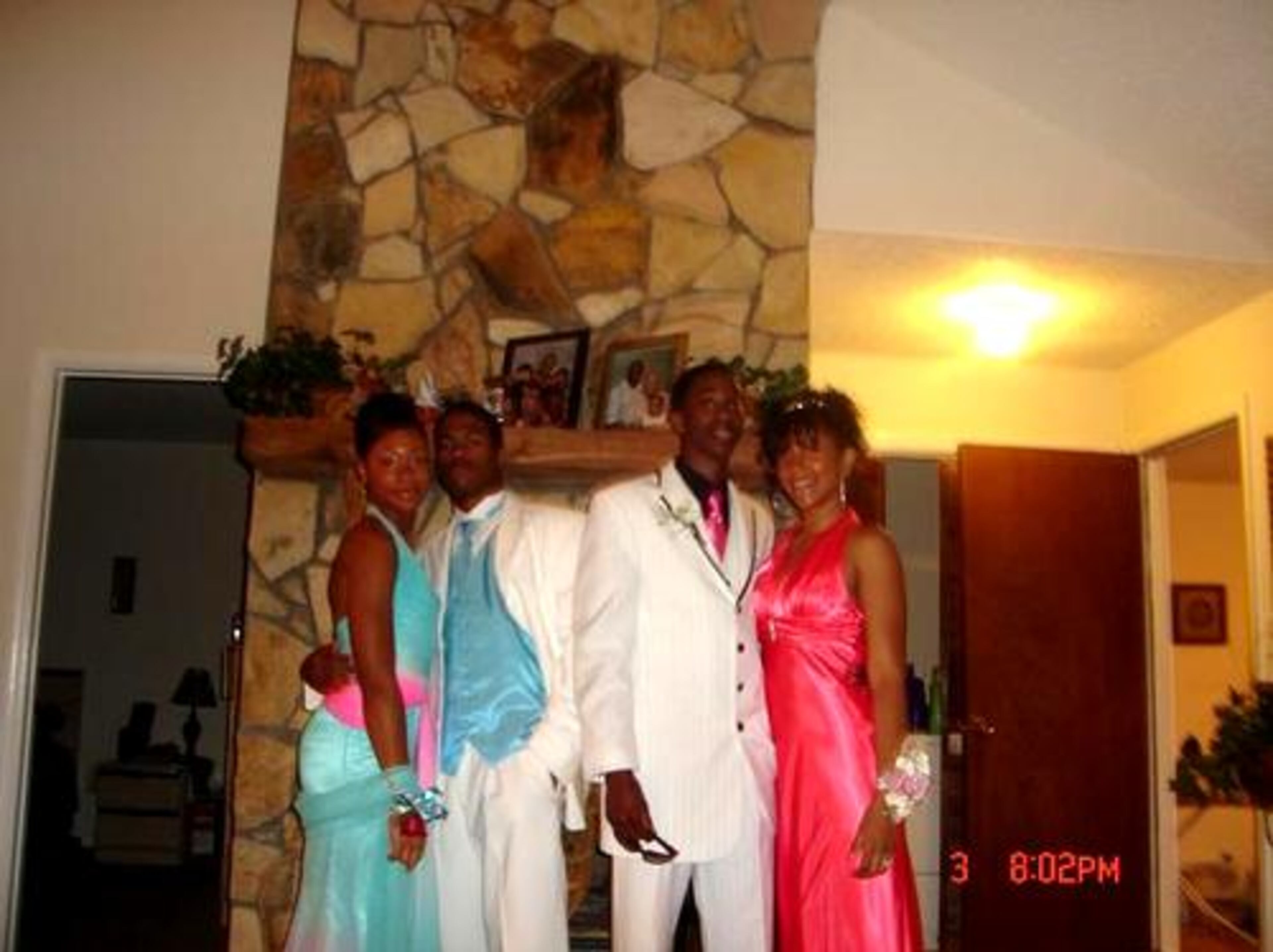 These are the pics of us before and during the North Clayton Prom at City Grill.