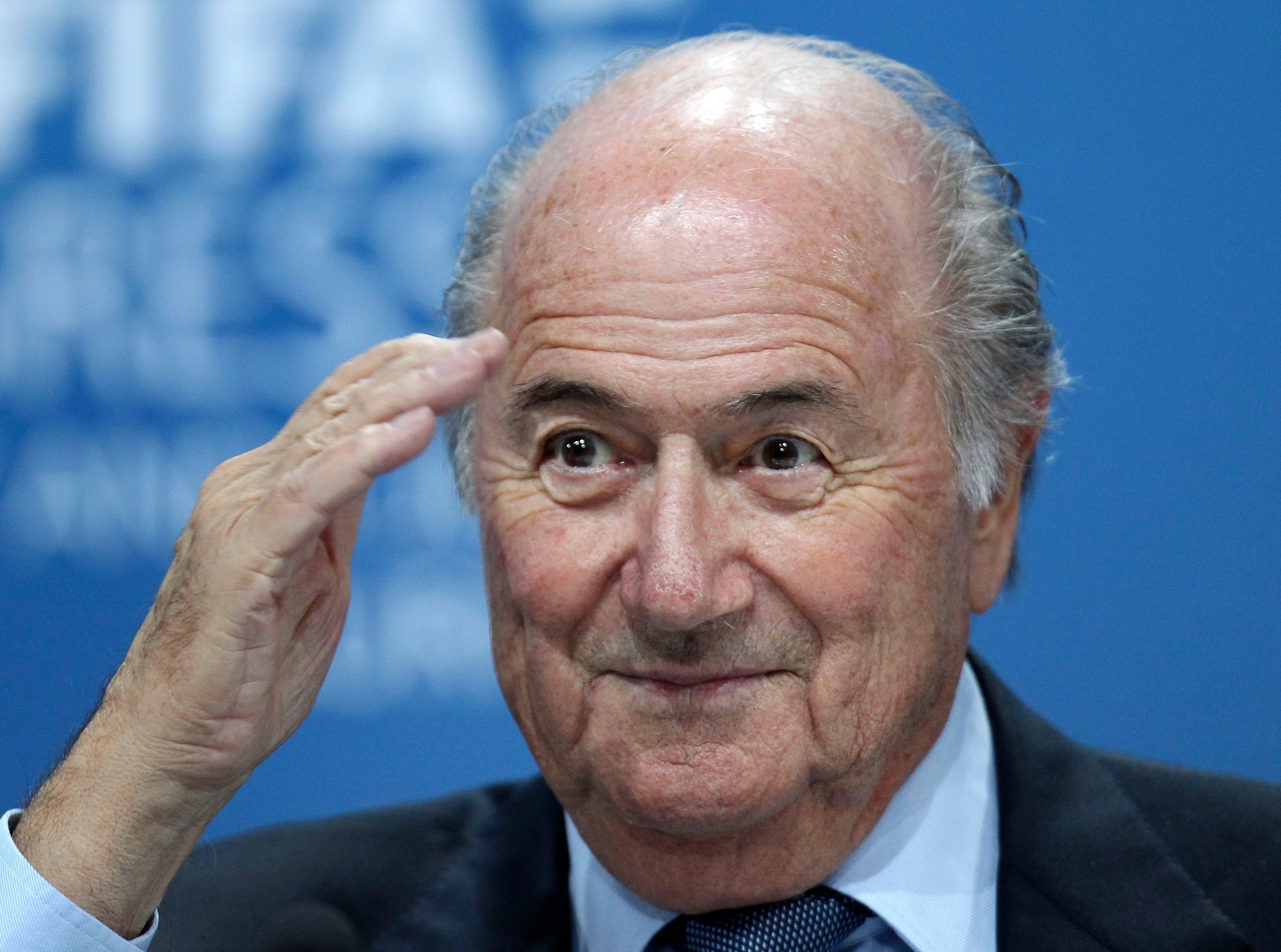 Sepp Blatter is a former president of FIFA. (AP)