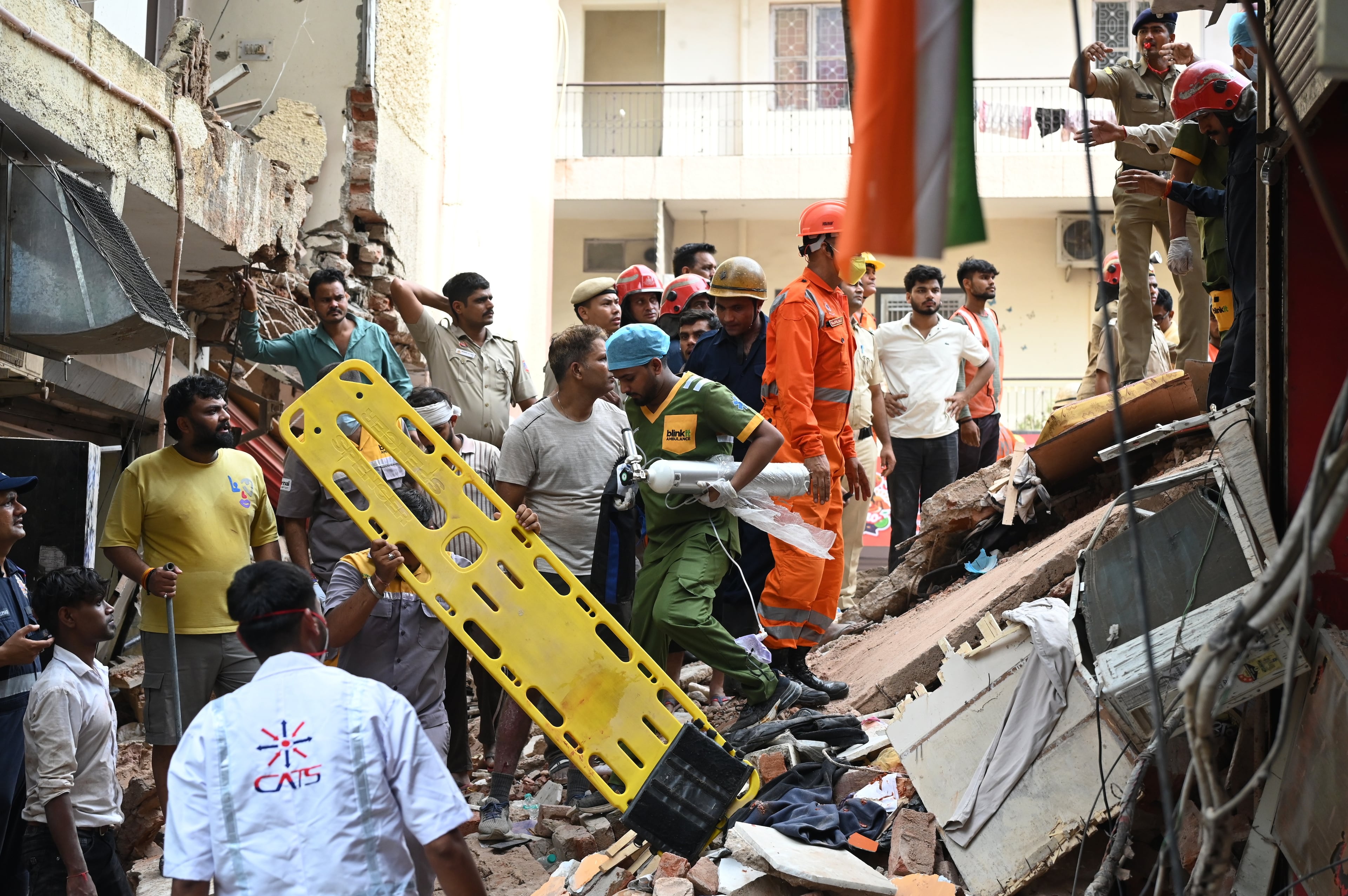 India Building Collapse