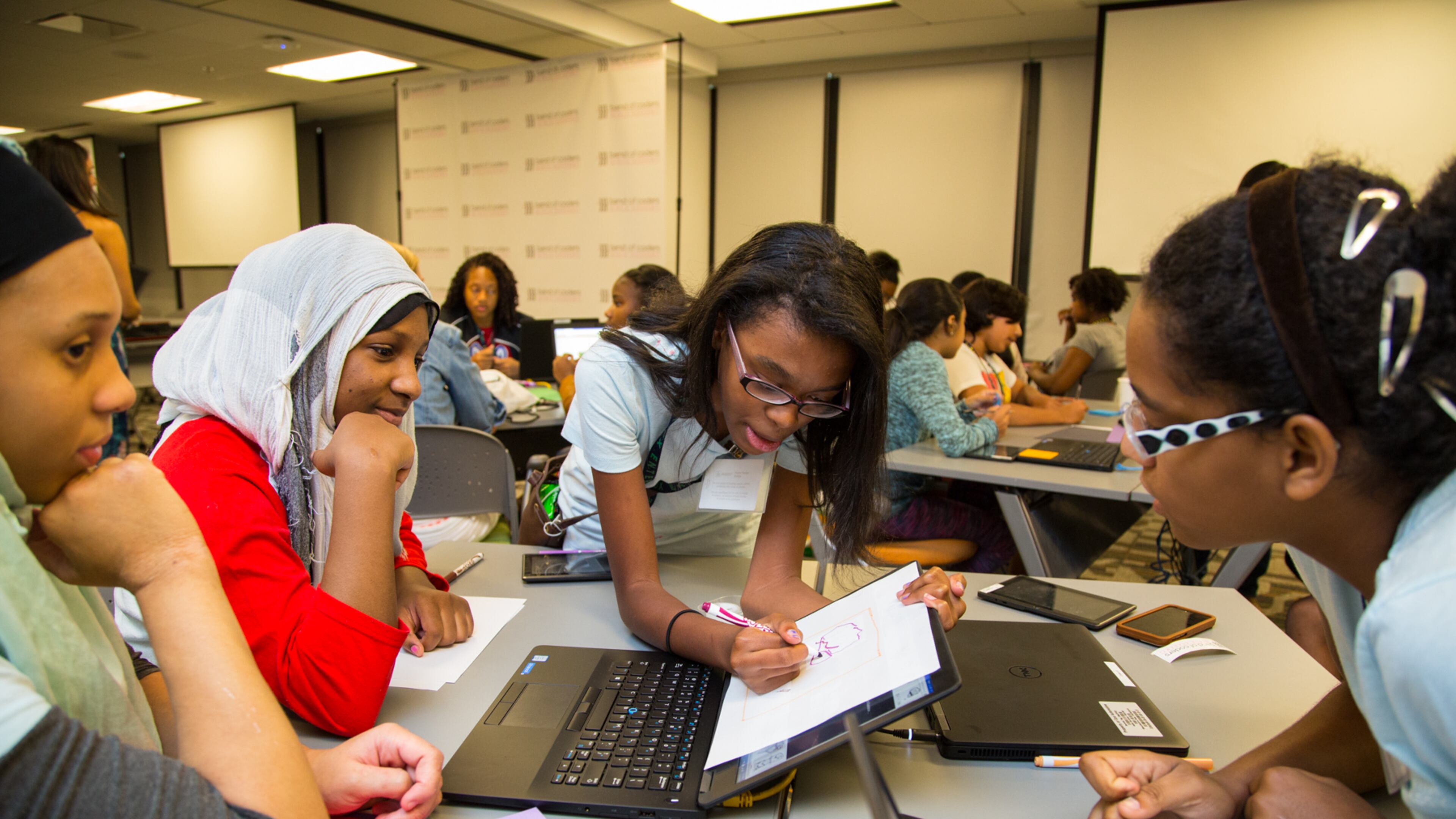 Band of Coders| Girls Academy is Atlanta’s all girls coding program. CONTRIBUTED