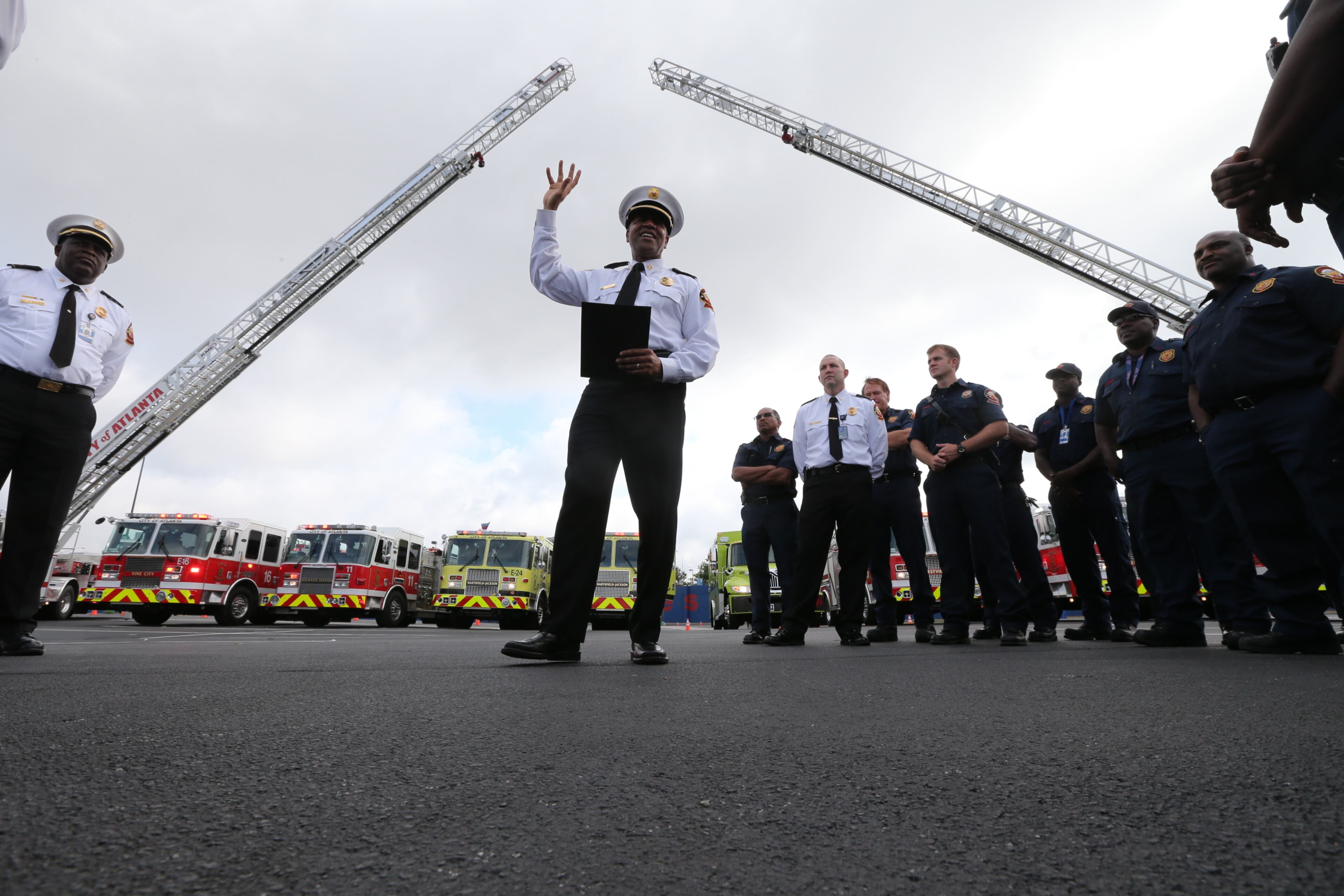 Atlantans' $10 million investment in fire safety was put on display Tuesday. At a ceremony in the Turner Field parking lot, the city and Mayor Kasim Reed showcased some of the equipment that's been purchased in the last year for the Atlanta Fire Rescue Department.