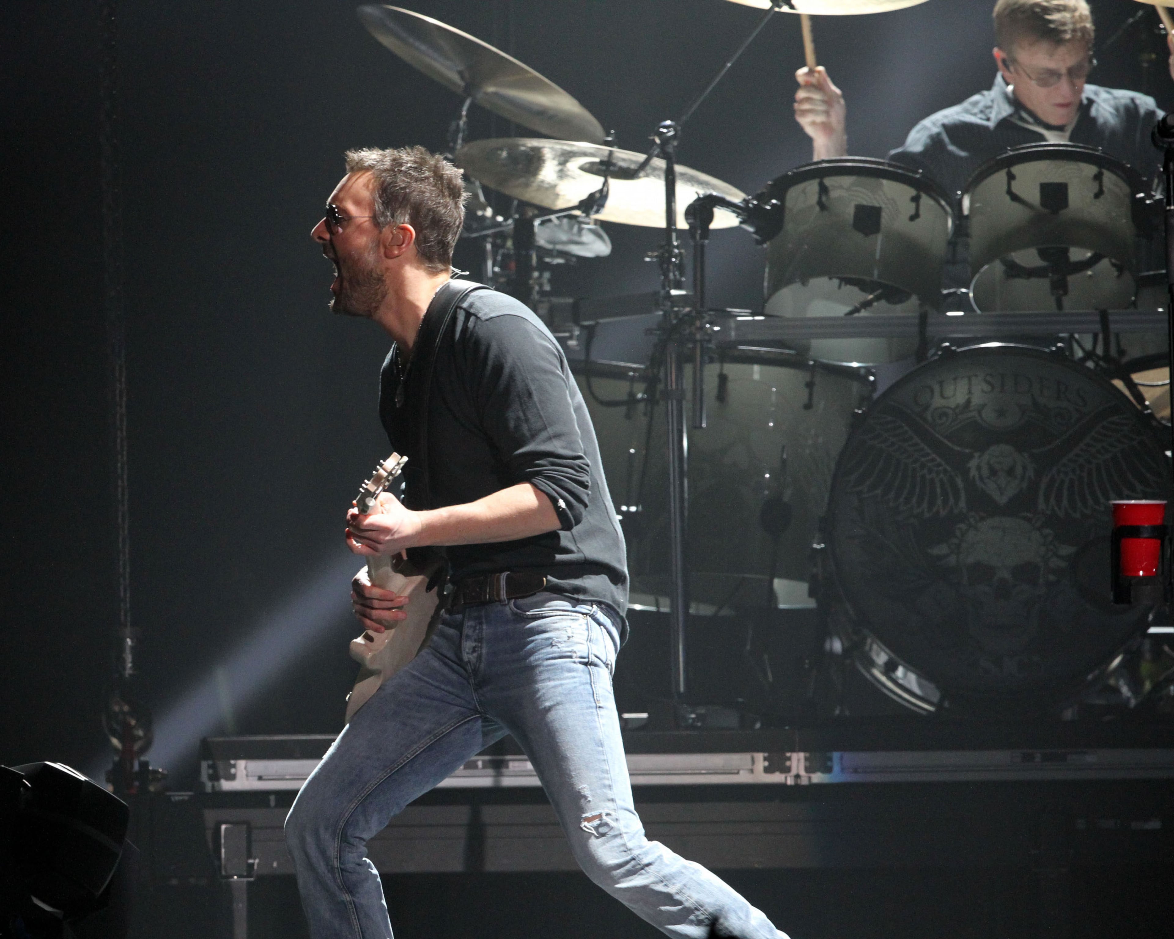 Country music singer-songwriter Eric Church rocked a sold-out The Arena at Gwinnett Center in Duluth Thursday, Dec. 11, 2014 on his Outsiders World tour. Robb D. Cohen/RobbsPhotos.com