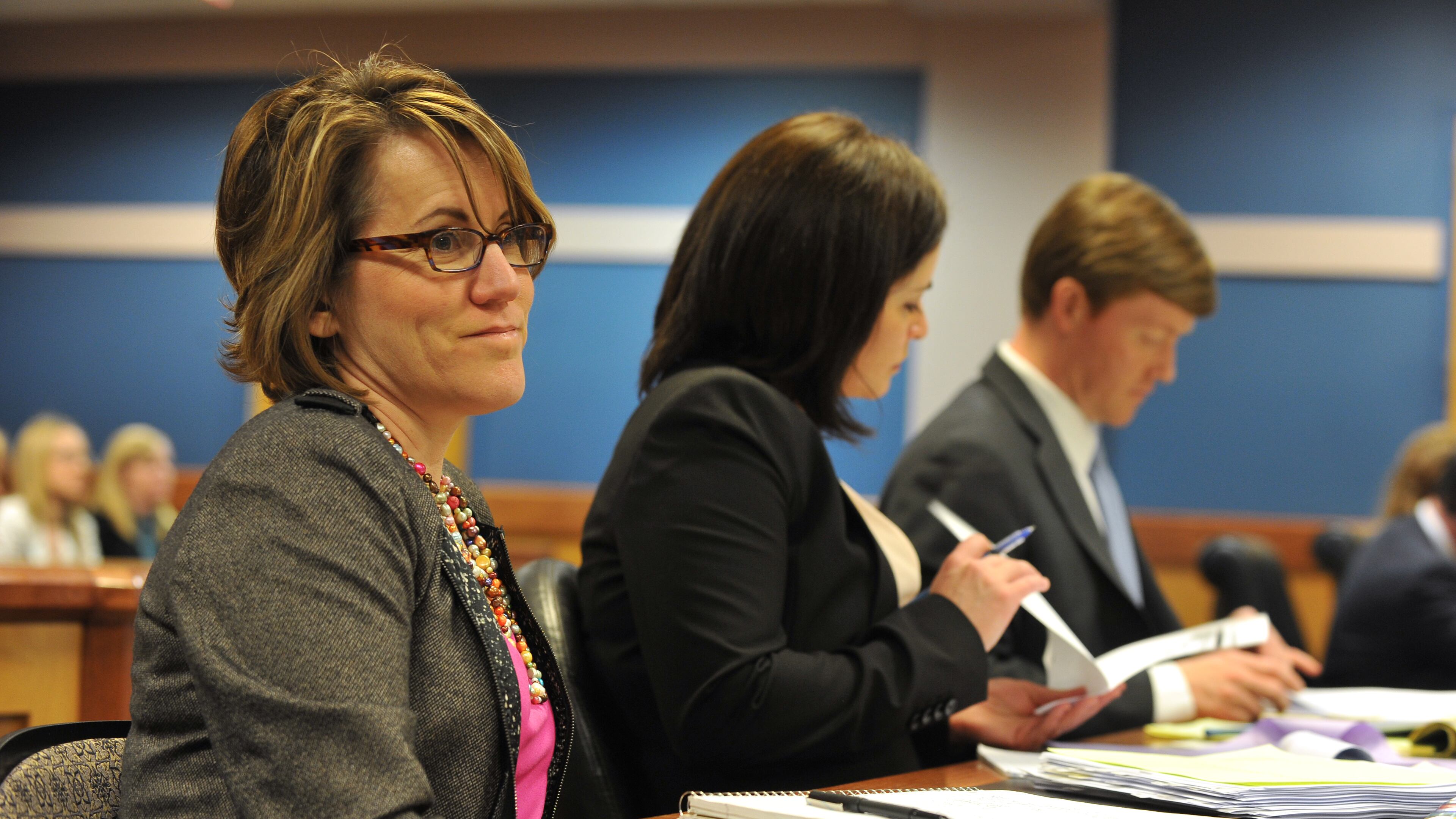 Stacey Kalberman, left, became DeKalb County's ethics officer in March 2015. BRANT SANDERLIN /BSANDERLIN@AJC.COM