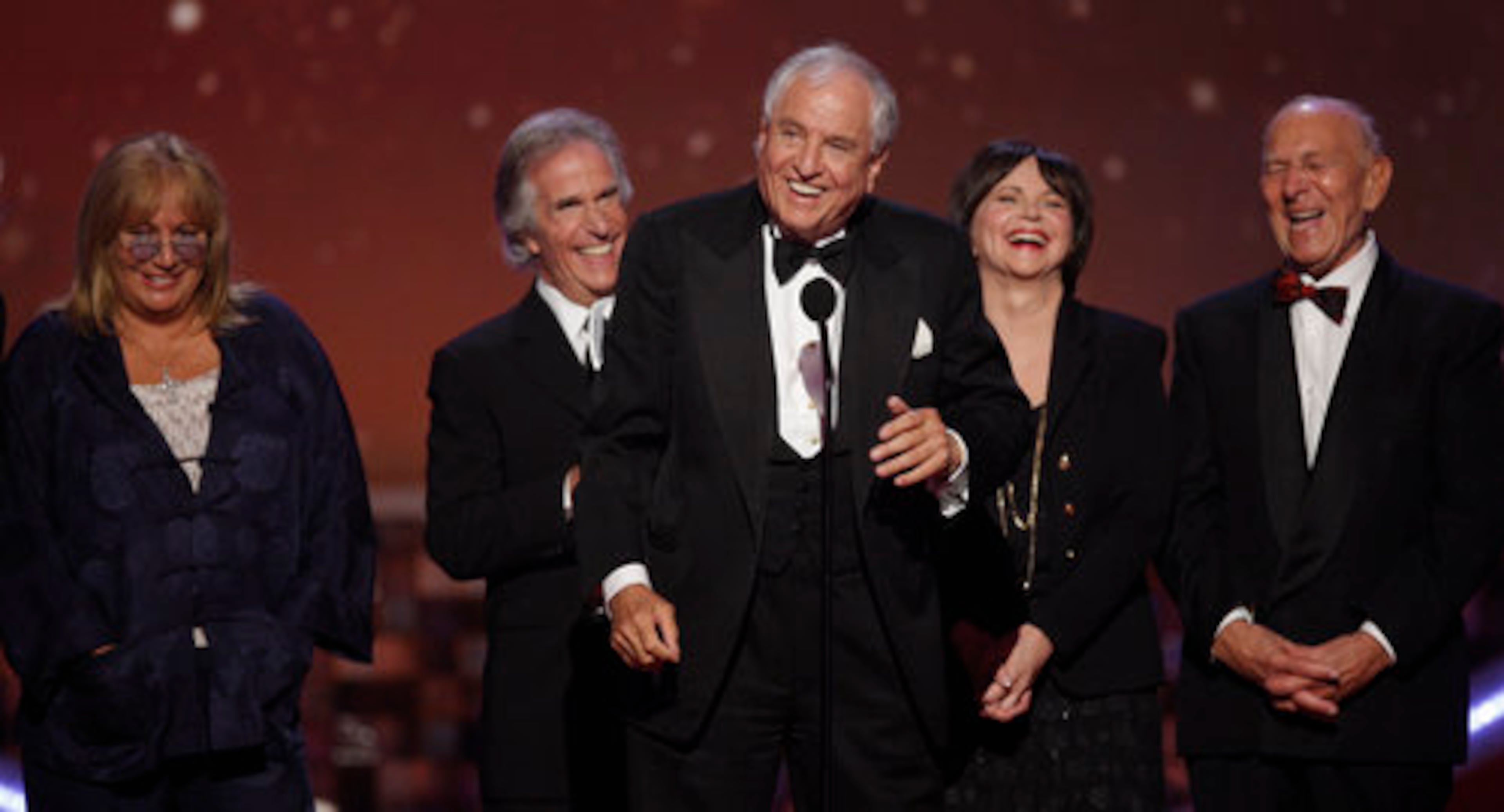 The brother in question is Garry Marshall, whose numerous credits include creating "Happy Days," "Laverne & Shirley" and "Mork & Mindy" and directing "Pretty Woman" and "The Princess Diaries" films.
