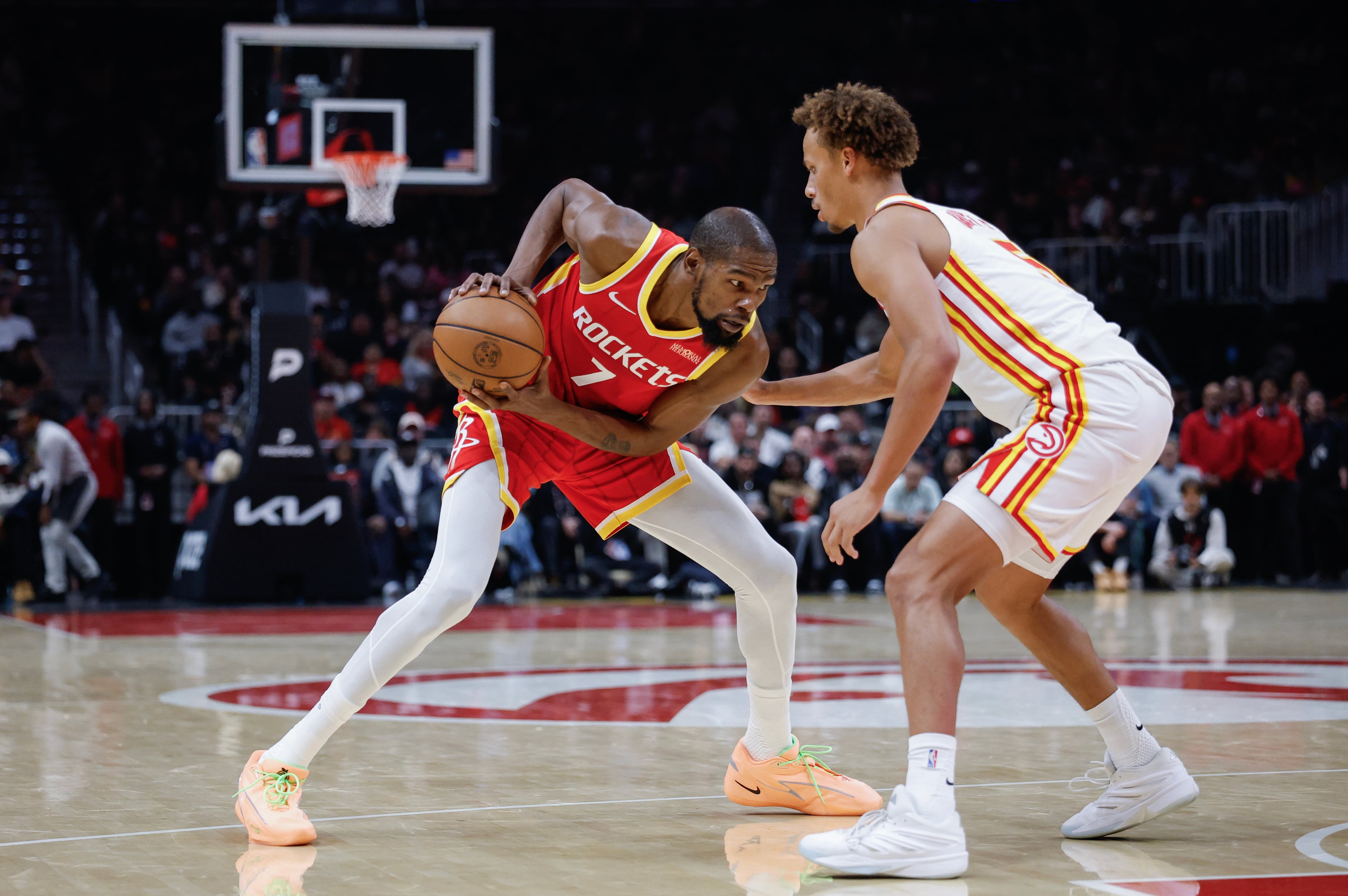Rockets Hawks Basketball
