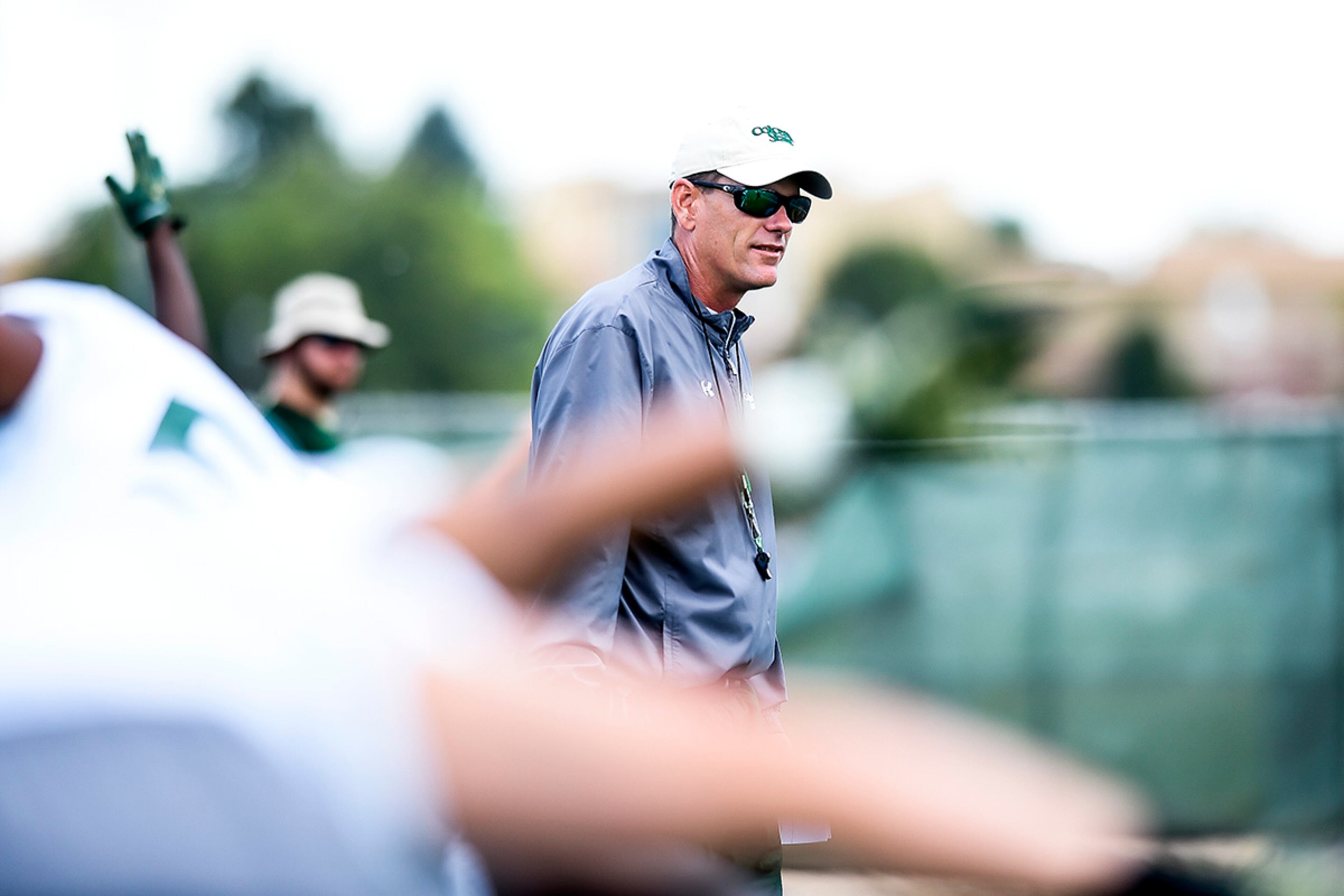 Colorado State's new head coach is Mike Bobo, the former UGA offensive coordinator. Bobo brought a few of his former UGA staff members with him to Colorado State.