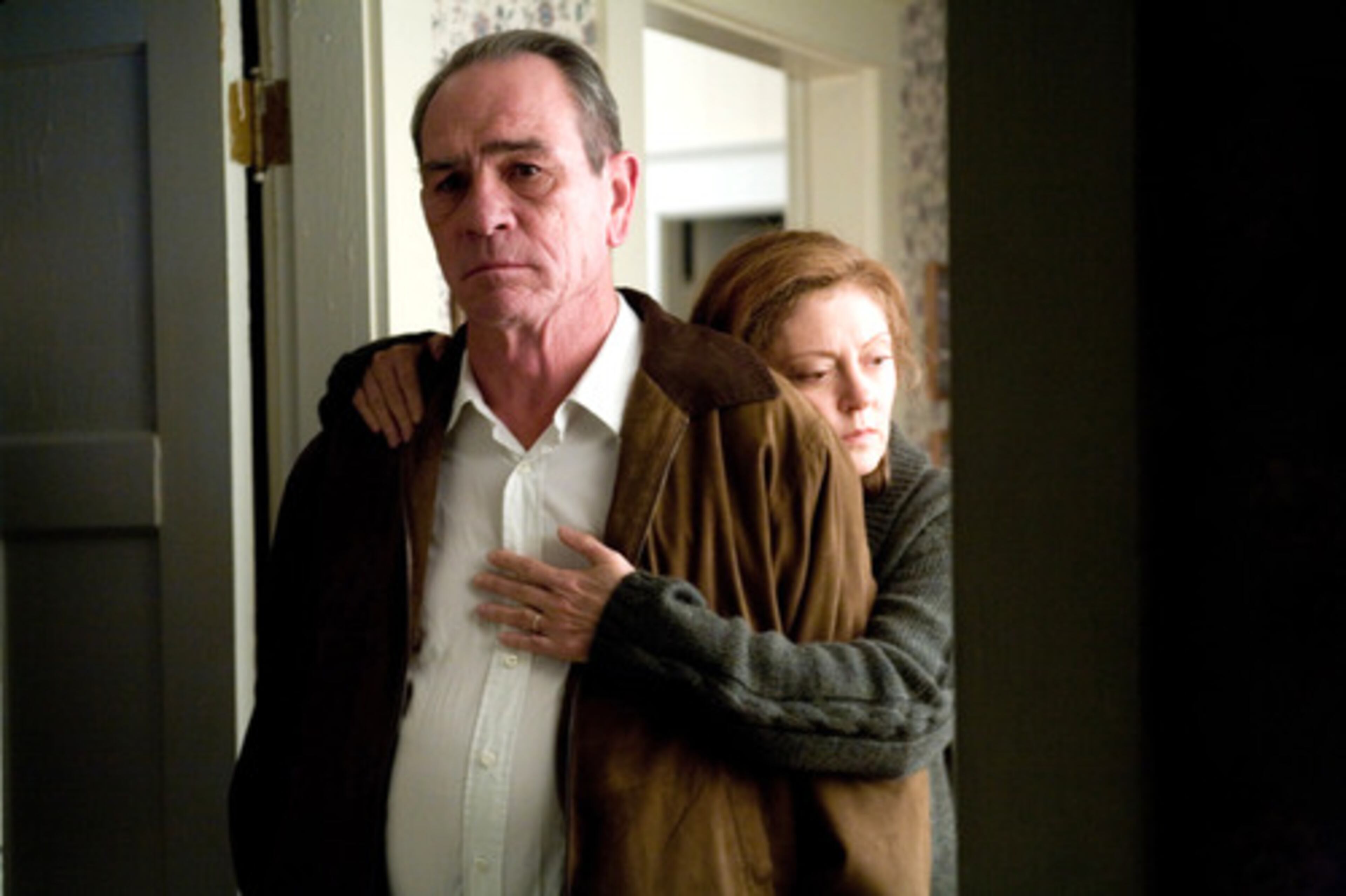 NAME: Tommy Lee Jones (with Susan Sarandon)CATEGORY: Best ActorFOR WORK IN: 'In the Valley of Elah'
