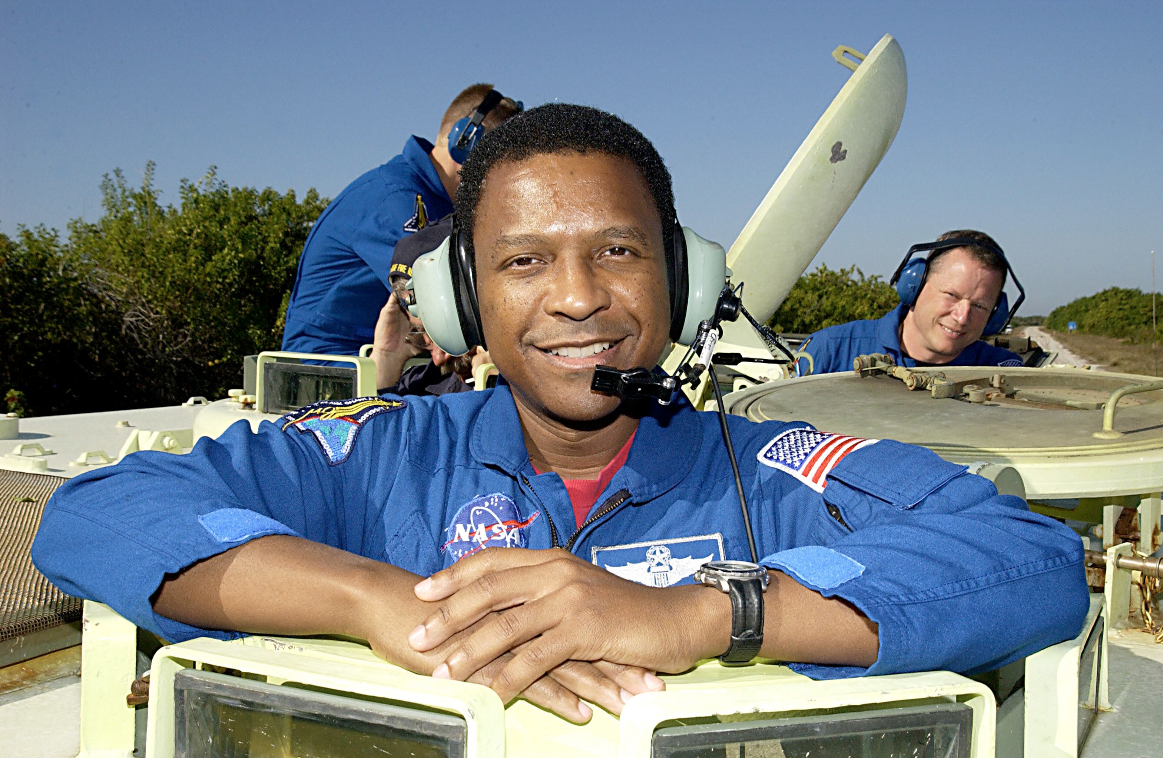 CAPE CANAVERAL, FL - DECEMBER 18: (FILE PHOTO) Michael Anderson, Space Shuttle mission payload commander for STS-107, poses for a picture on December 18, 2002 at Kennedy Space Center in Cape Canaveral, Florida. Columbia broke up upon re-entry to earth February 1, 2003. (Photo by NASA/Getty Images)