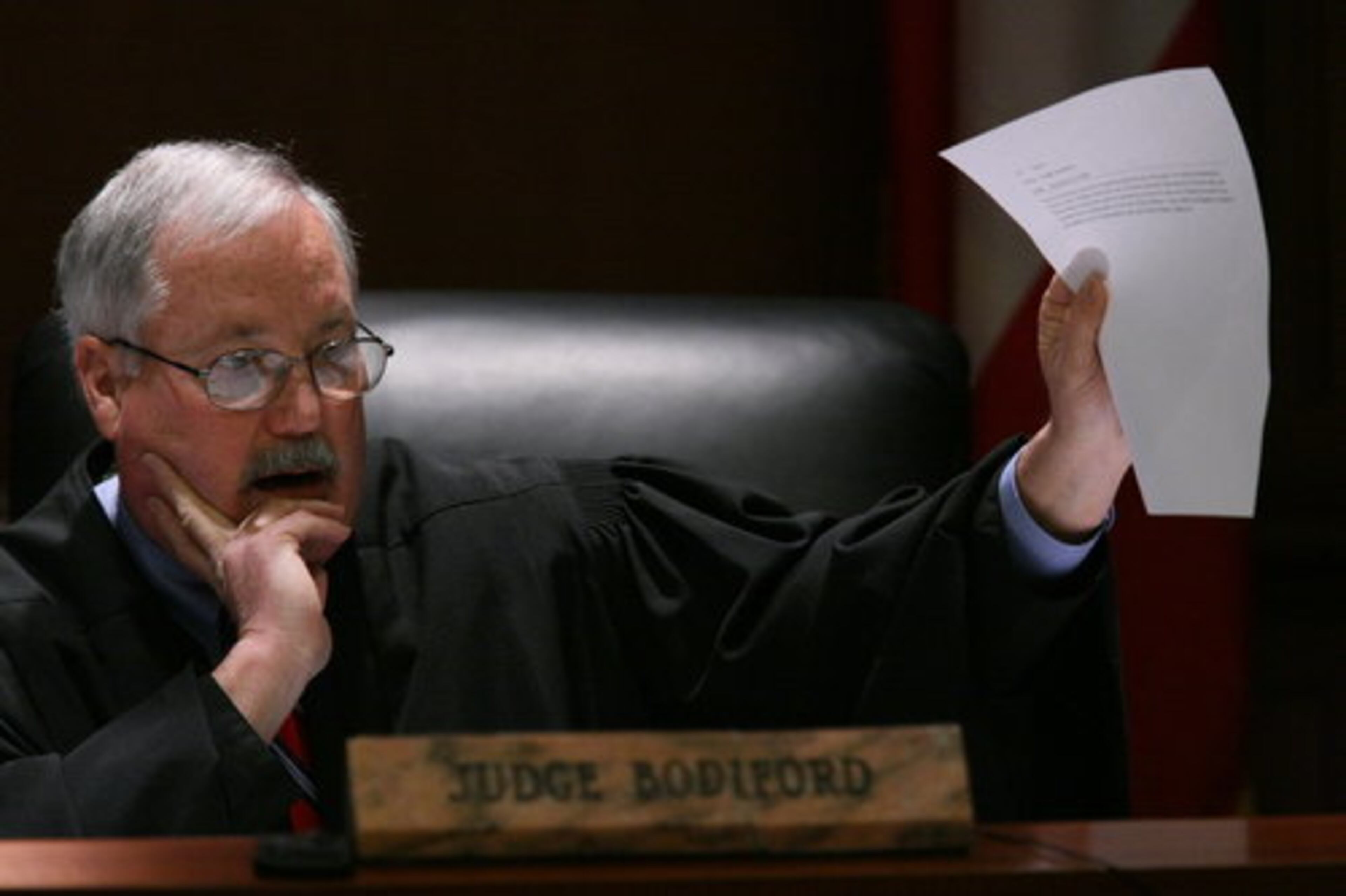 The jury in the Brian Nichols trial was charged by Judge James Bodiford and went into delibrations.