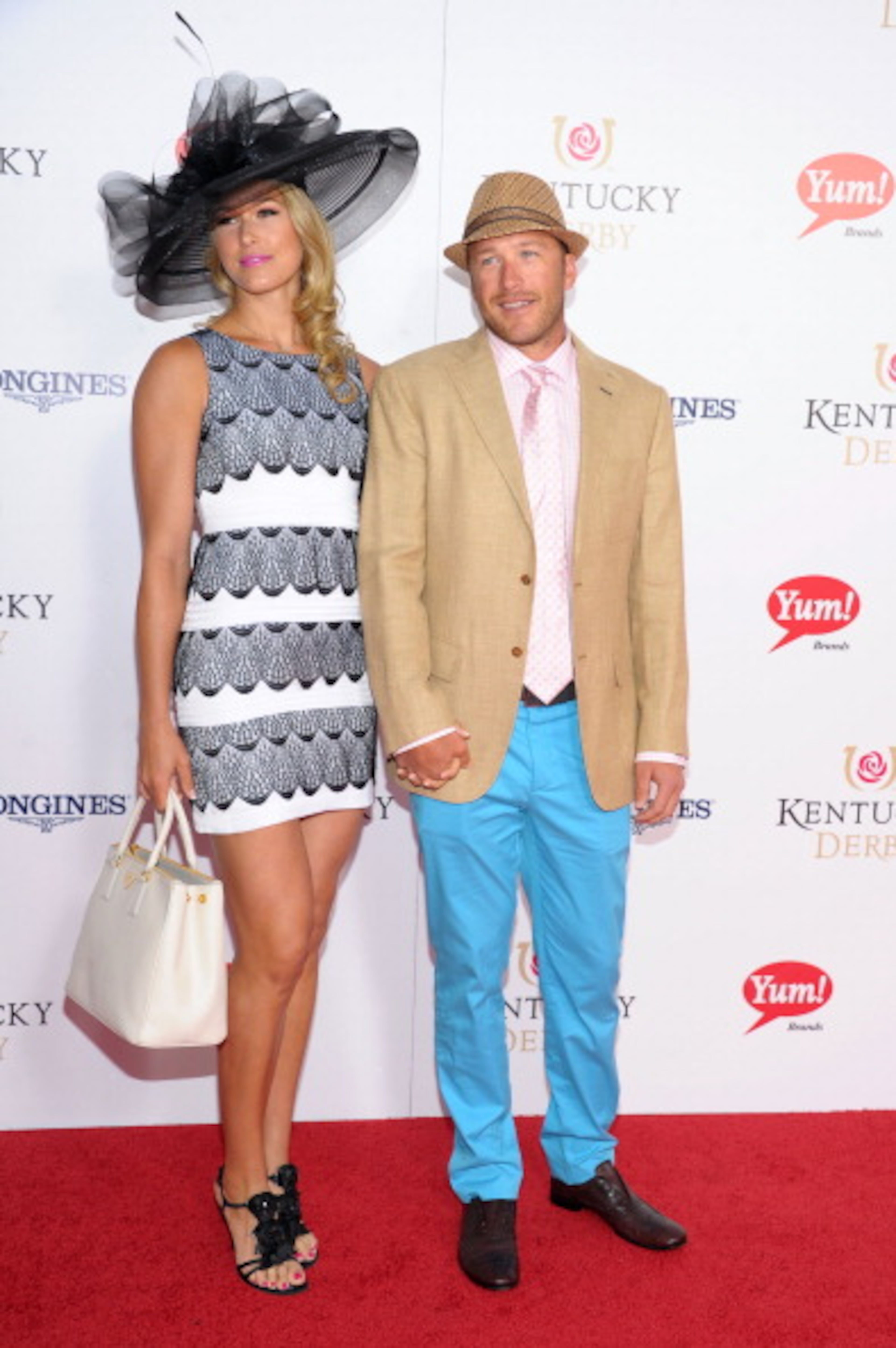 LOUISVILLE, KY - MAY 04: Morgan Miller and Bode Miller attend the 139th Kentucky Derby at Churchill Downs on May 4, 2013 in Louisville, Kentucky. (Photo by Michael Loccisano/Getty Images)
