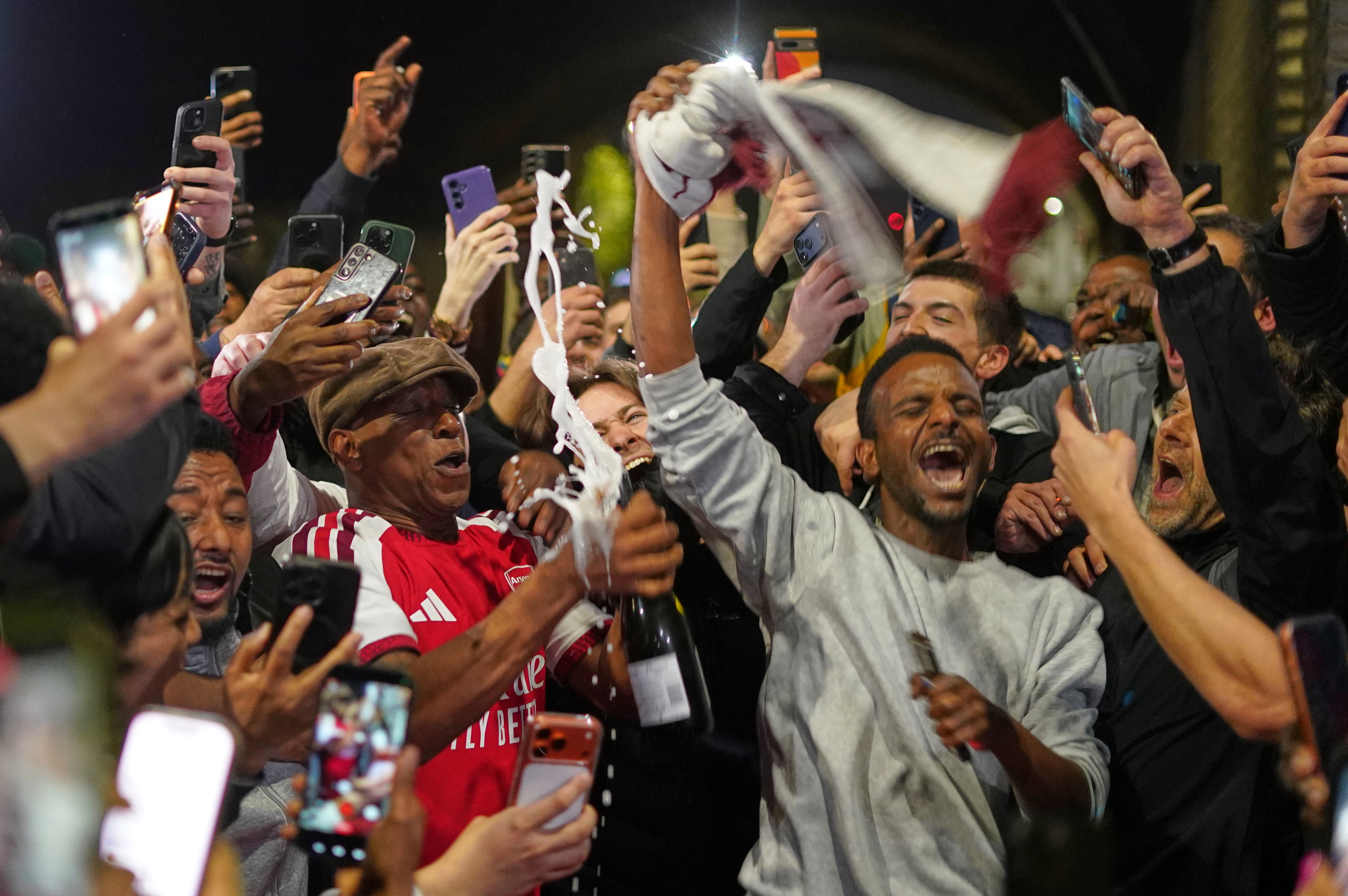 APTOPIX Britain Premier League Arsenal Soccer