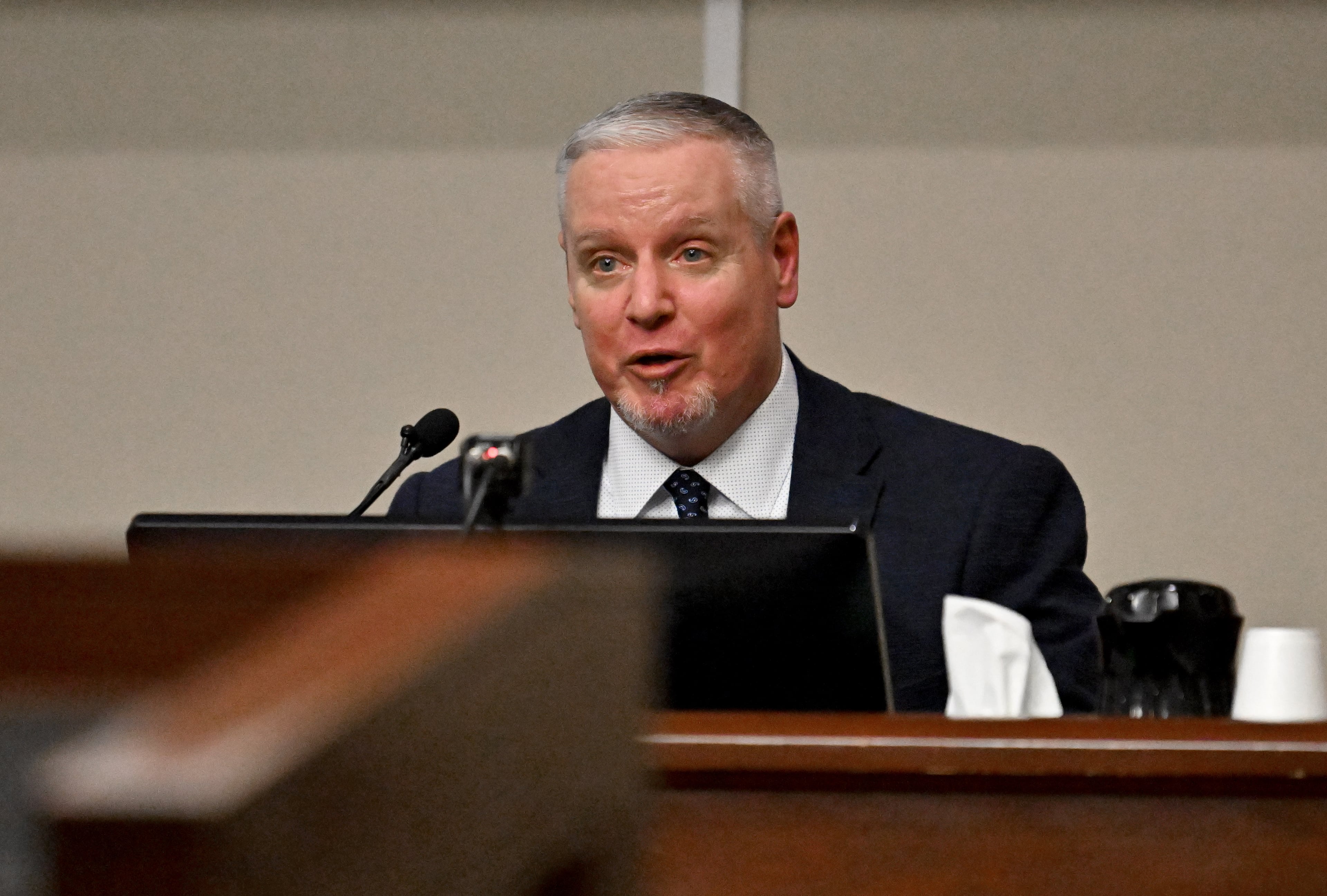 “Could I have done better? Yes, I could have done more,” Colin Gray testified in February. “I see that now.” (Hyosub Shin/AJC)
