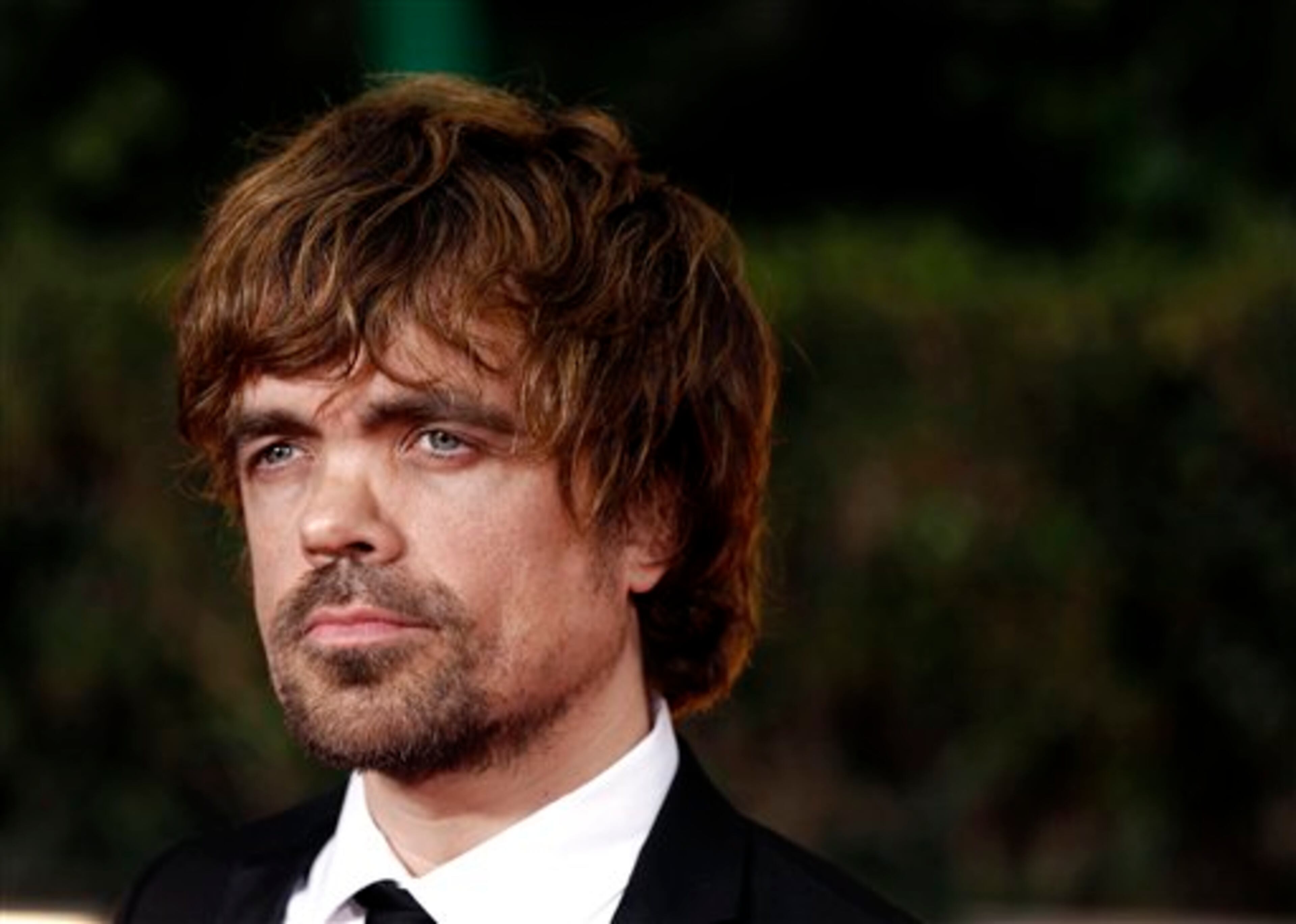 FILE - This Jan. 15, 2012 file photo shows actor Peter Dinklage at the 69th Annual Golden Globe Awards in Los Angeles. Dinklage, 43, who has been a vegetarian since he was 16, is the national spokesman for Farm Sanctuary's annual Walk for Farm Animals. He has filmed a YouTube video and will spend his off season promoting the group's campaign to change the way society views and treats farm animals. (AP Photo/Matt Sayles, file)