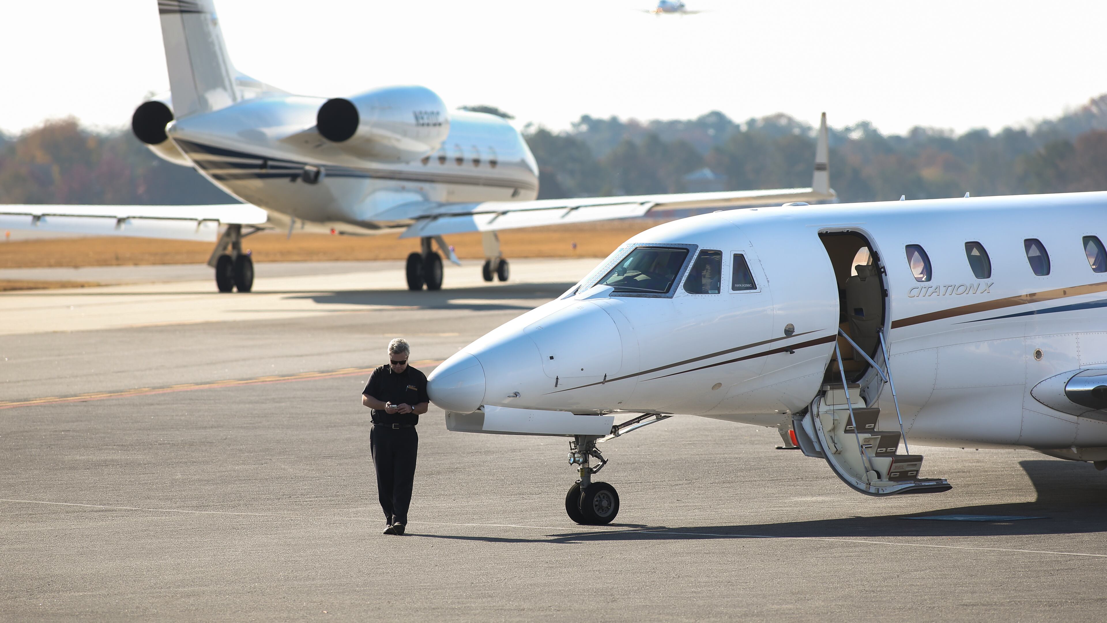 Peachtree DeKalb Airport is expecting a surge in flights ahead of the of Super Bowl.
