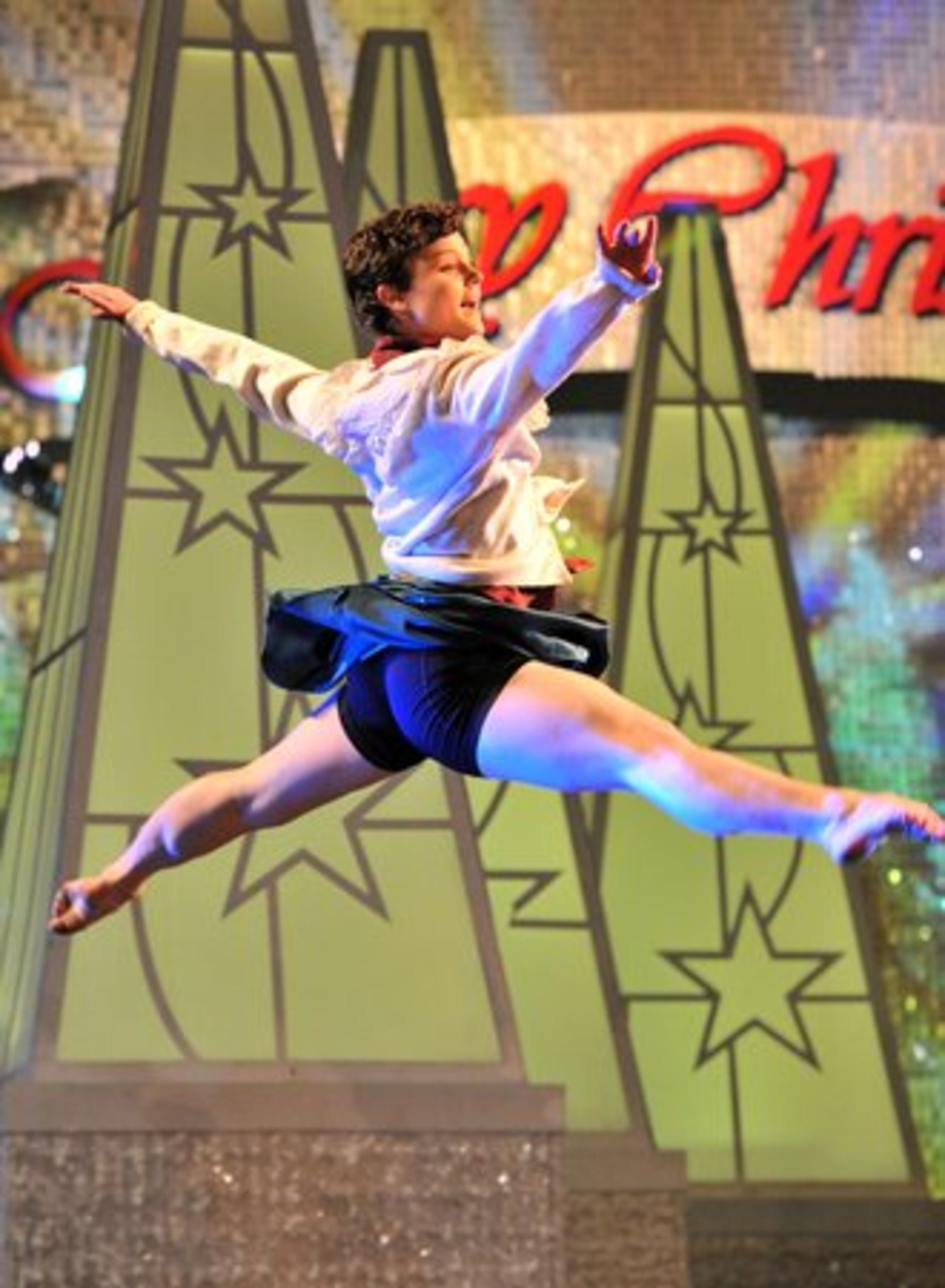 Season 8 winner of So You Think You Can Dance and Georgia native Melanie Moore performs during the Macy's Great Tree Lighting Show at Lenox Square Mall on Thursday, November 24, 2011.