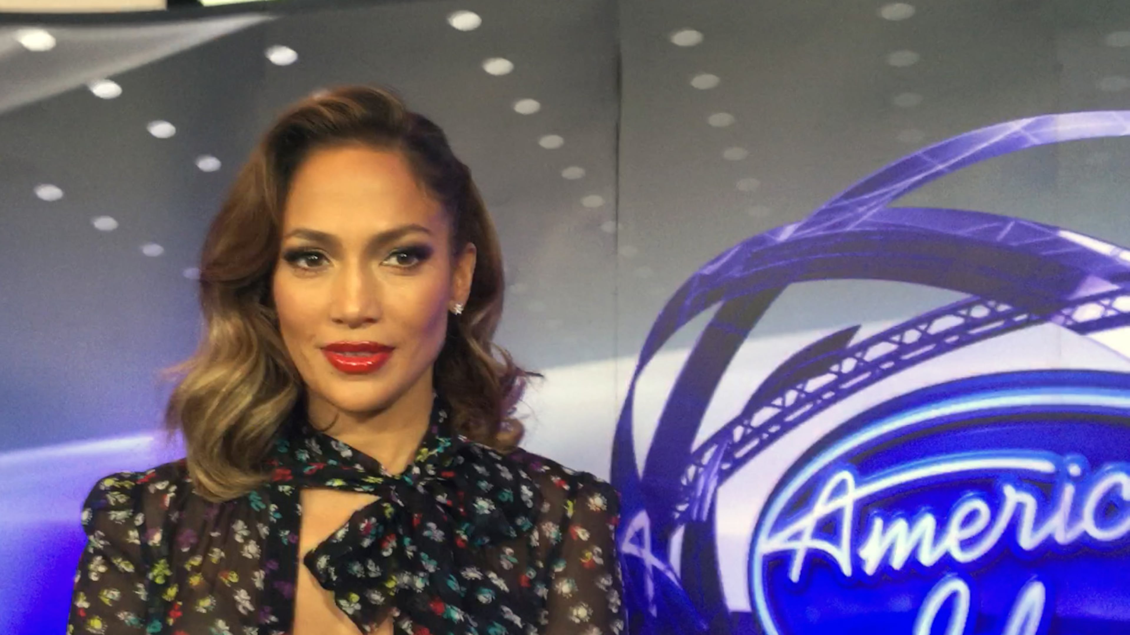Jennifer Lopez at the "American Idol" auditions Atlanta. CREDIT: Rodney Ho/rho@ajc.com