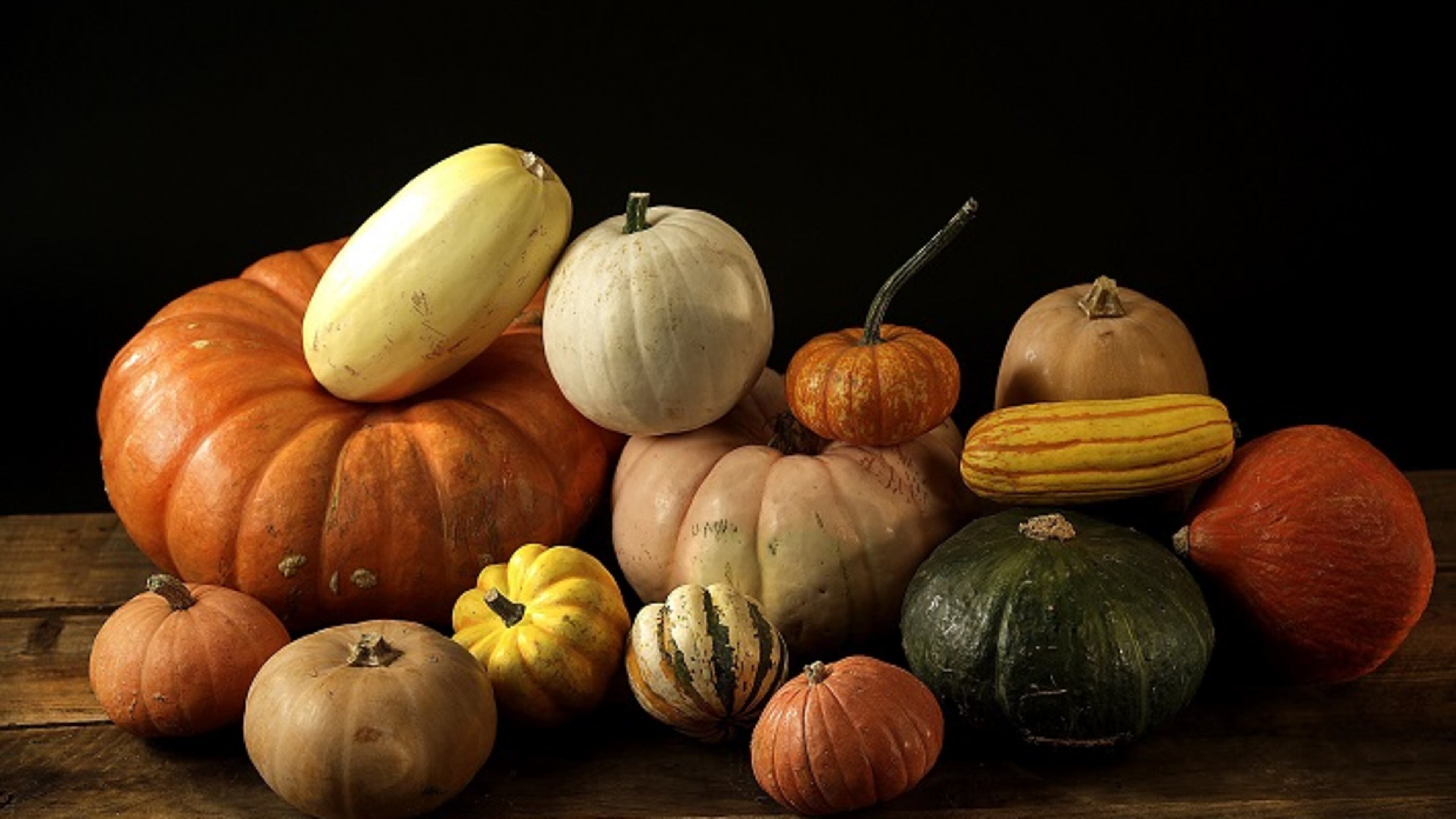 A multitide of different squash varieties. (Kirk McKoy/Los Angeles Times/TNS)
