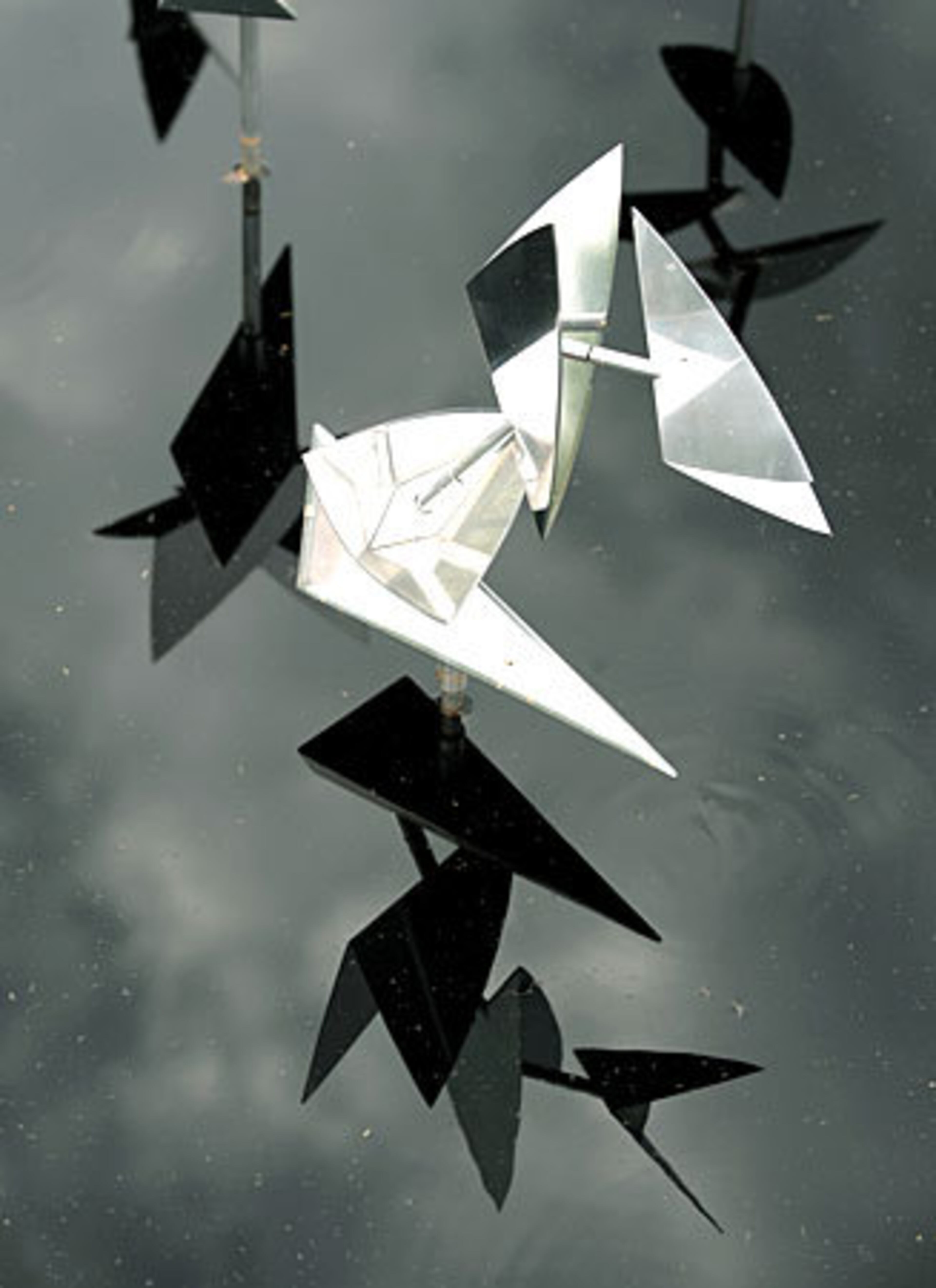 Lin Emery's 'Butterfly" is ready to take flight.