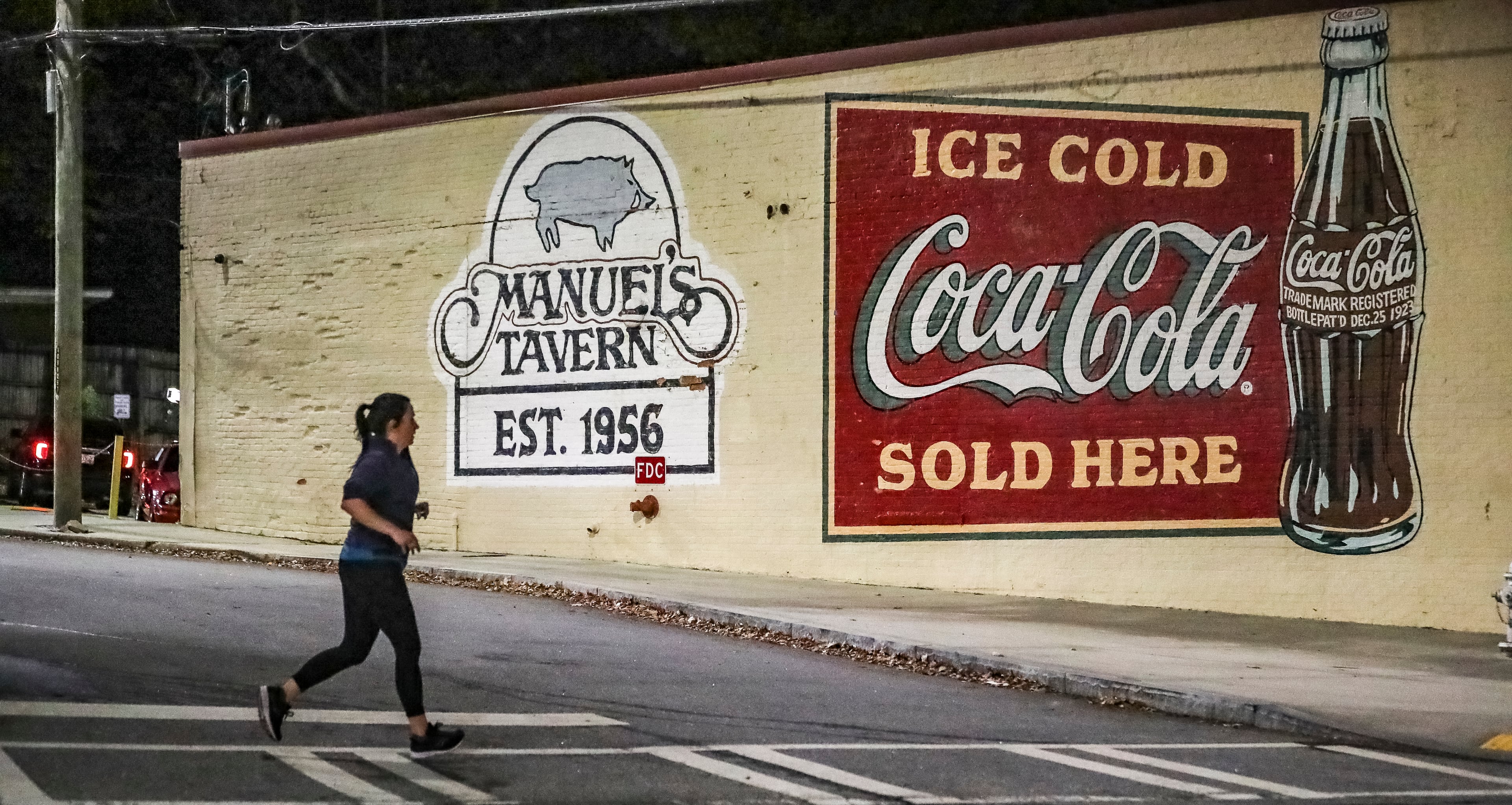 Exterior of Manuel's Tavern. (John Spink/AJC file)