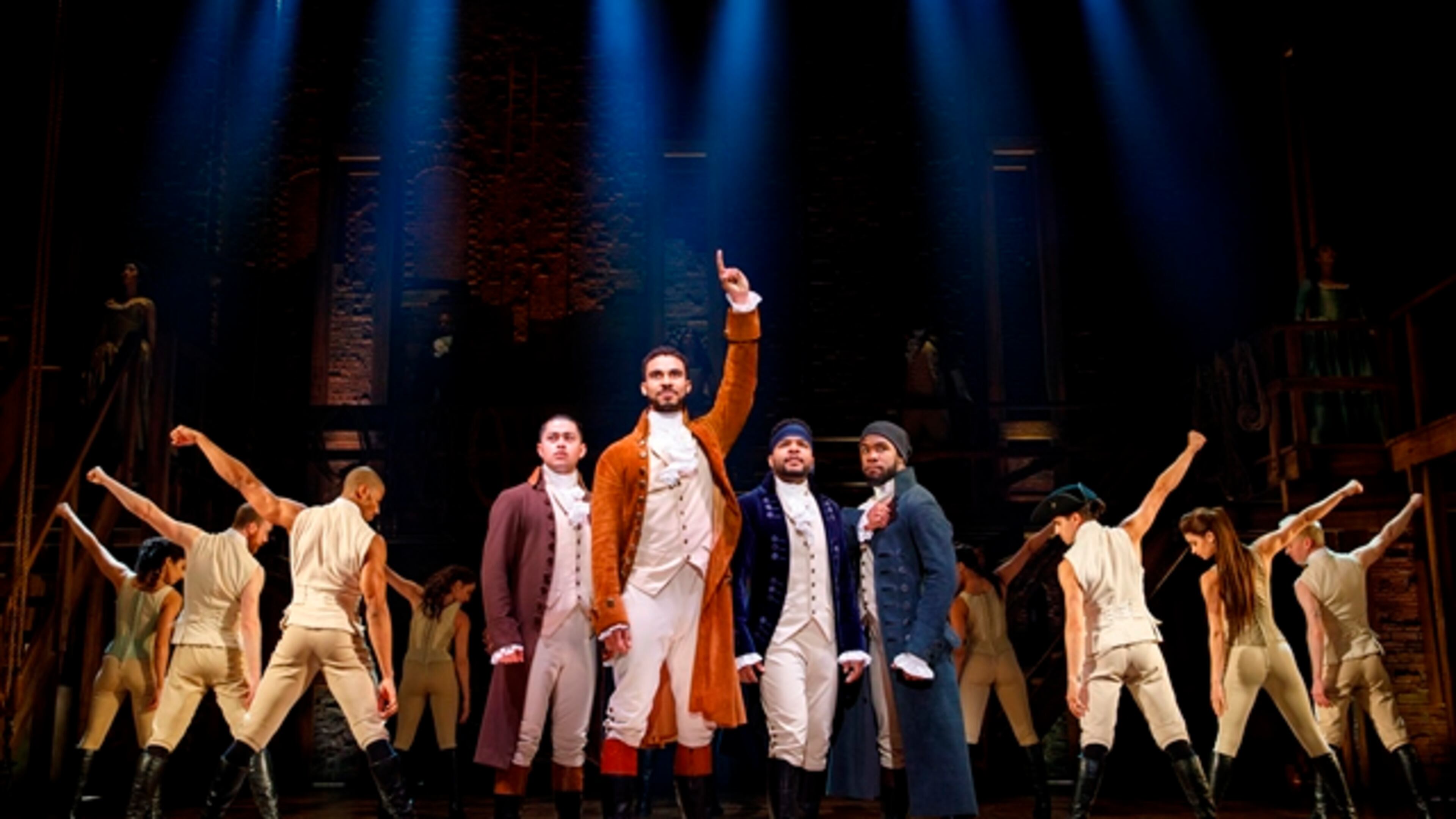 The 2020 run of "Hamilton" at the Fox Theatre has moved to August. Photo: Joan Marcus