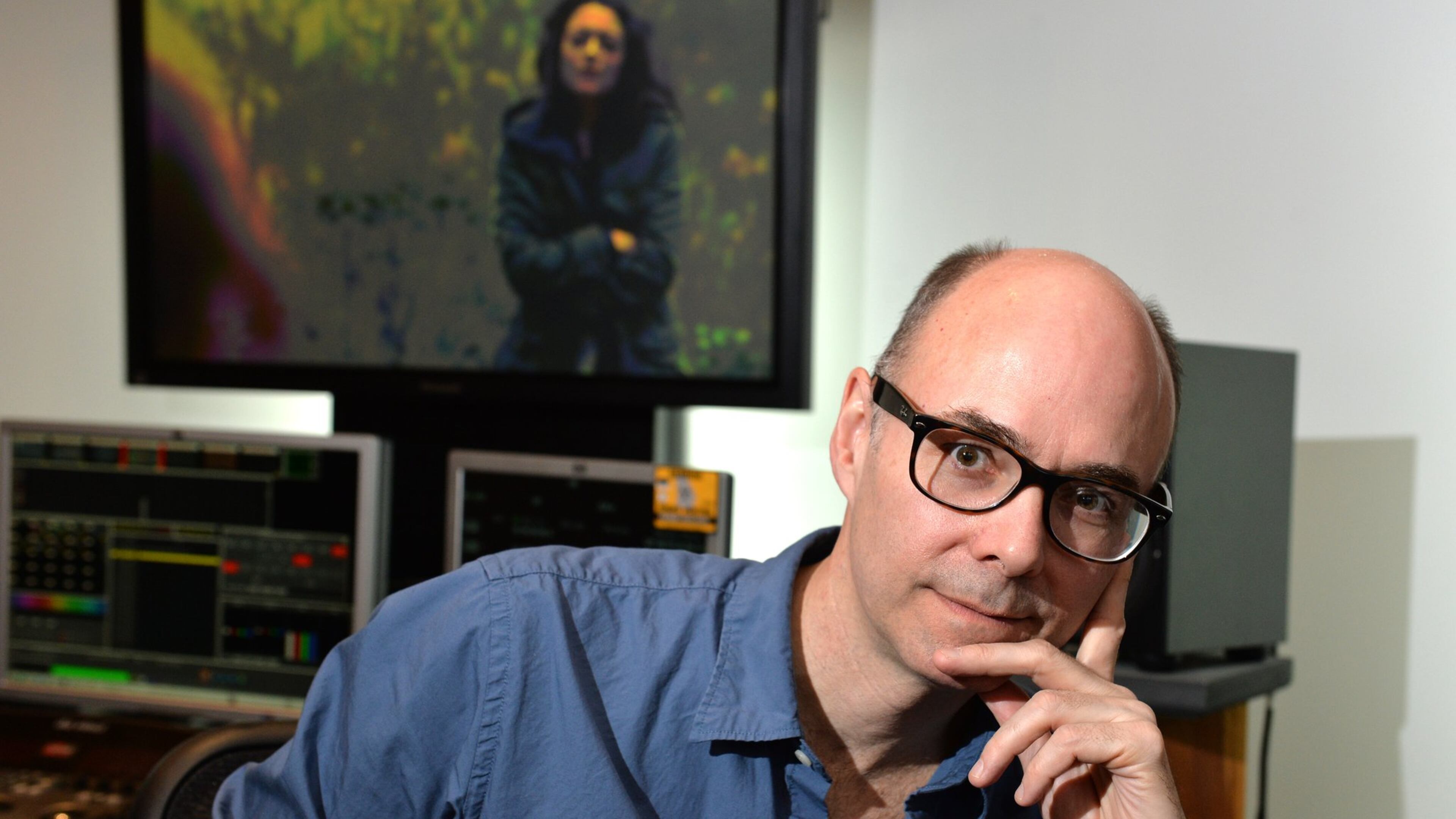 Bret Wood of College Park is a filmmaker, producer and restorer who worked on the video set “Pioneers of African-American Cinema.” (HYOSUB SHIN / HSHIN@AJC.COM)