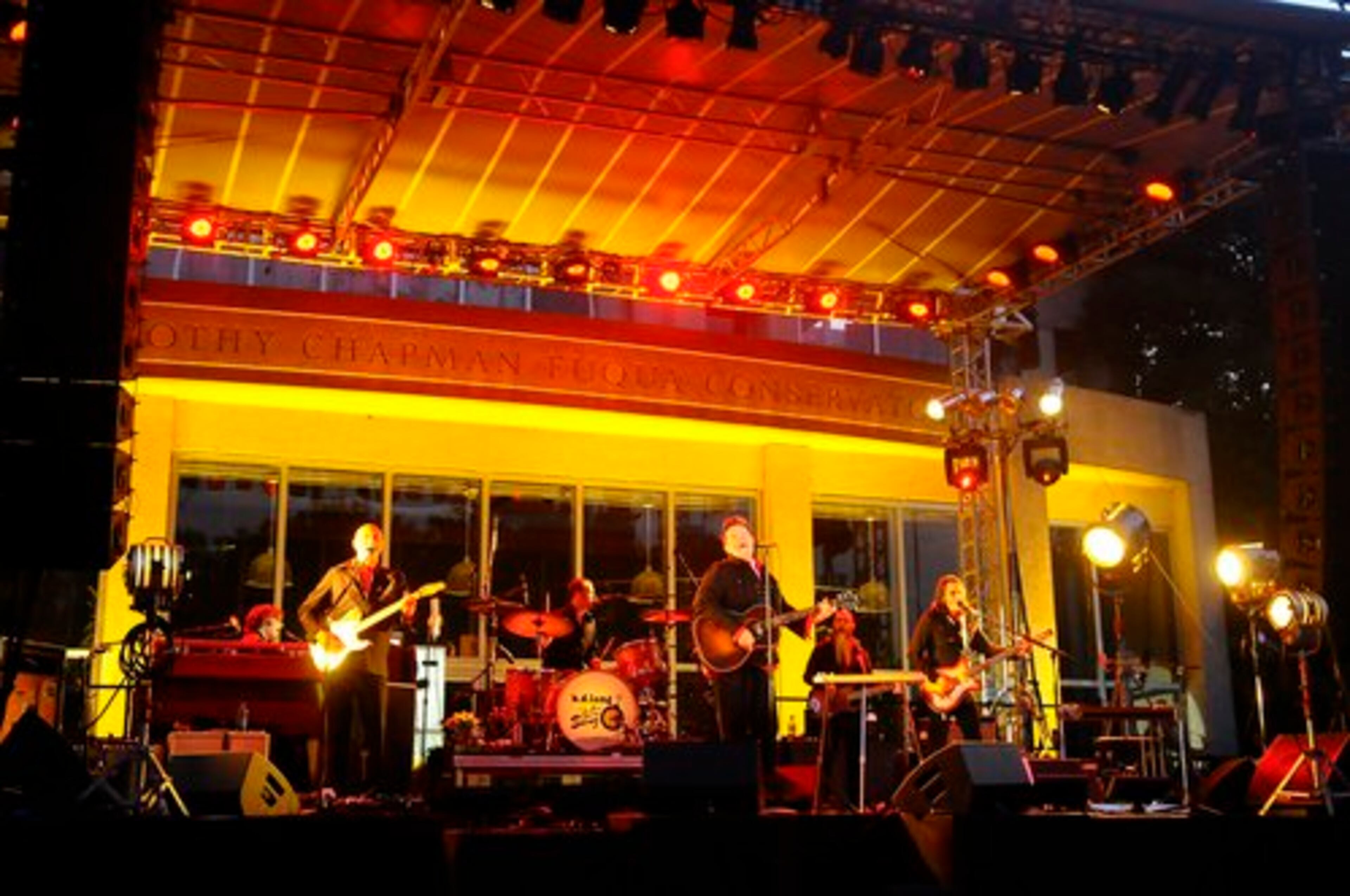 k.d. lang performs with her group Siss Boom Bang. Together they have released two albums -- the last, "Sing It Loud," in 2011.