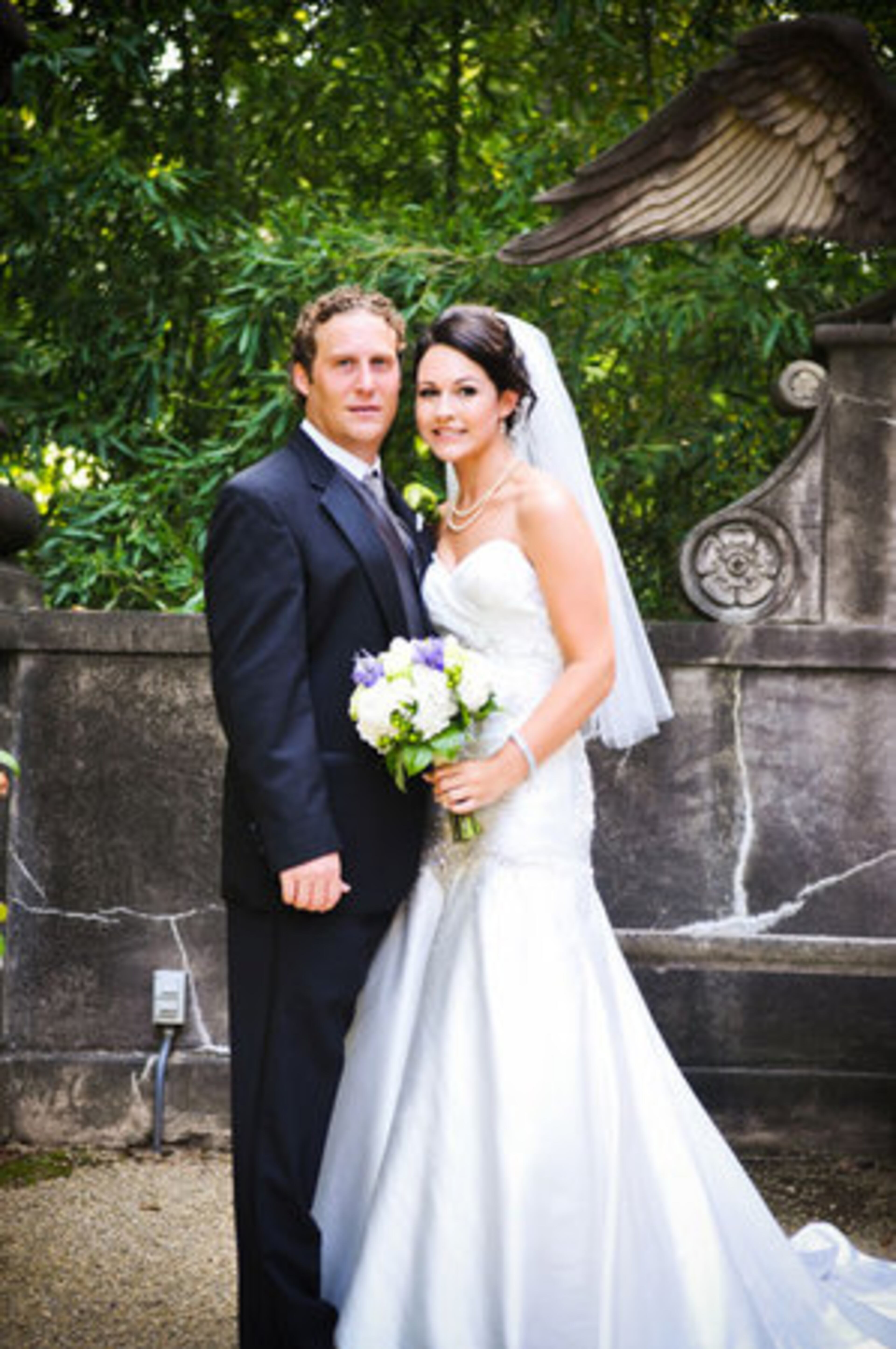 Anna Schneeberger of Atlanta submitted this Aug. 13, 2011 wedding photo taken at the Atlanta History Center in Buckhead.