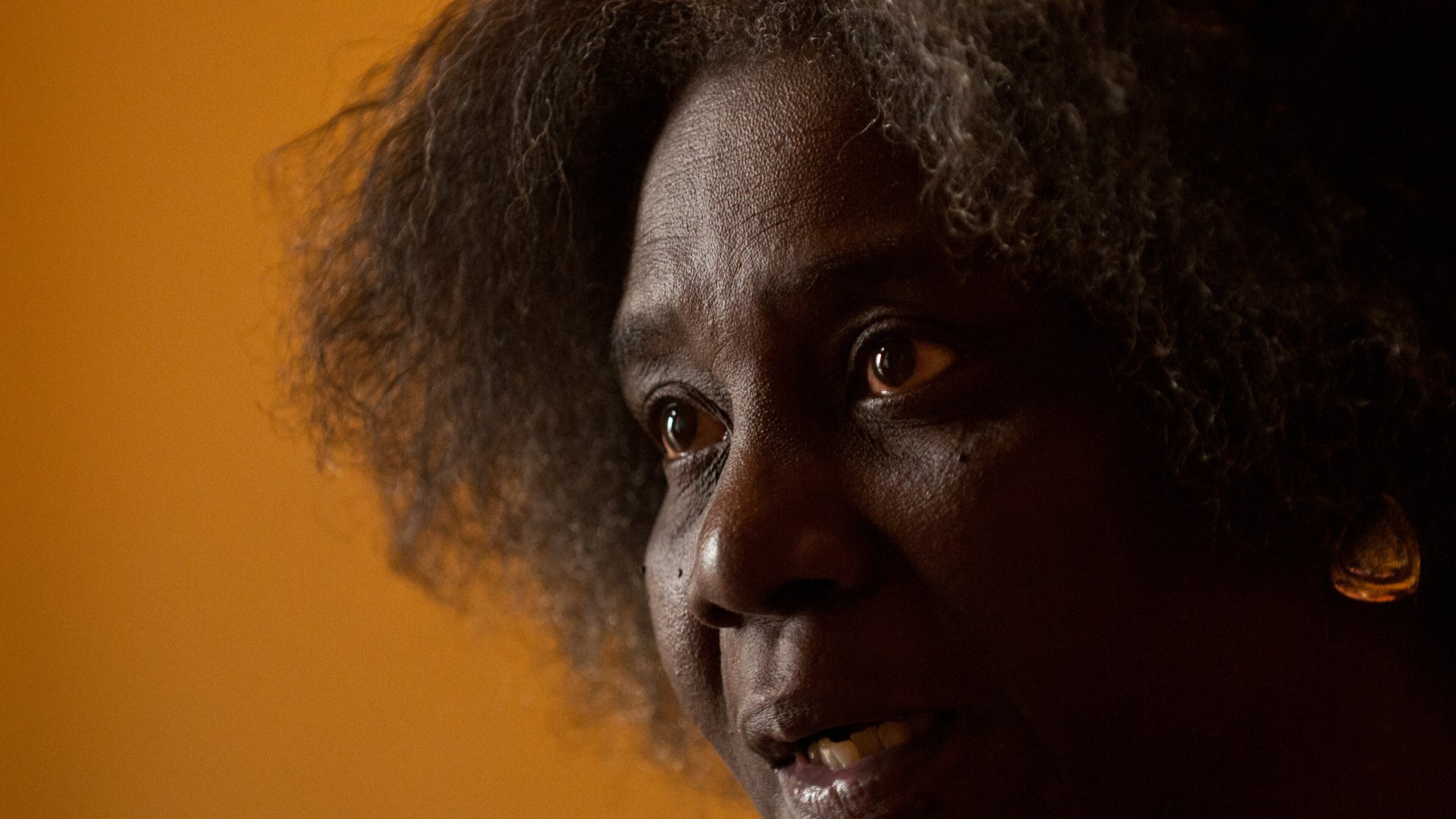 Eight days after being released from Lee Arrendale State Prison in Alto, Ga., Eunice Ann Johnson, 60, sits in her living room in Louisville, Ky., crying, as she recalls the conditions during her 16-month stay. (Nina N. Greipel / For the AJC)