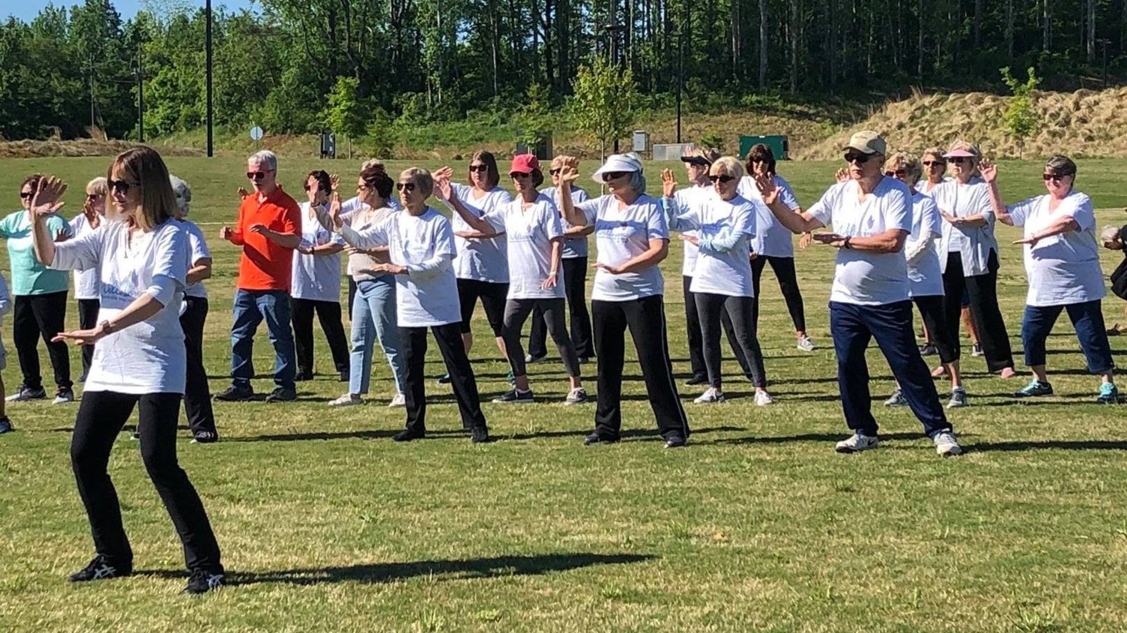 Milton is celebrating Park and Recreation Month with activities like Tai Chi. (Courtesy Wellesong)