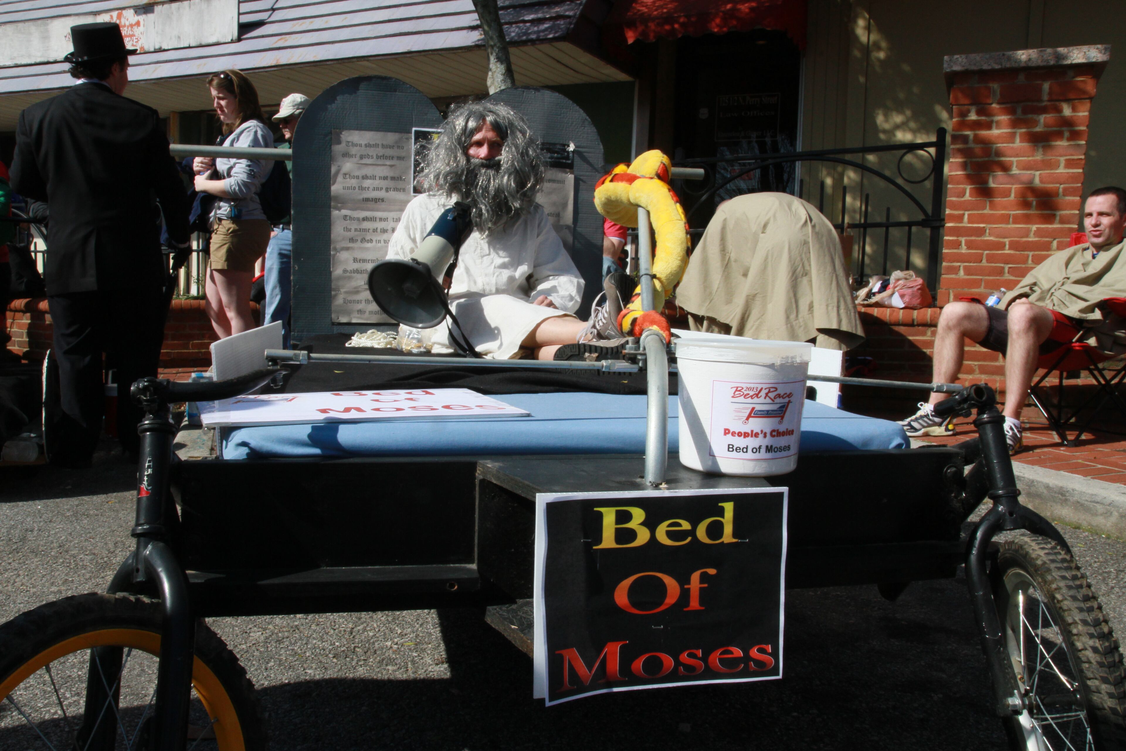 Here are some more photos from the Family Promise Bed Race around the Gwinnett County Courthouse in Lawrenceville.