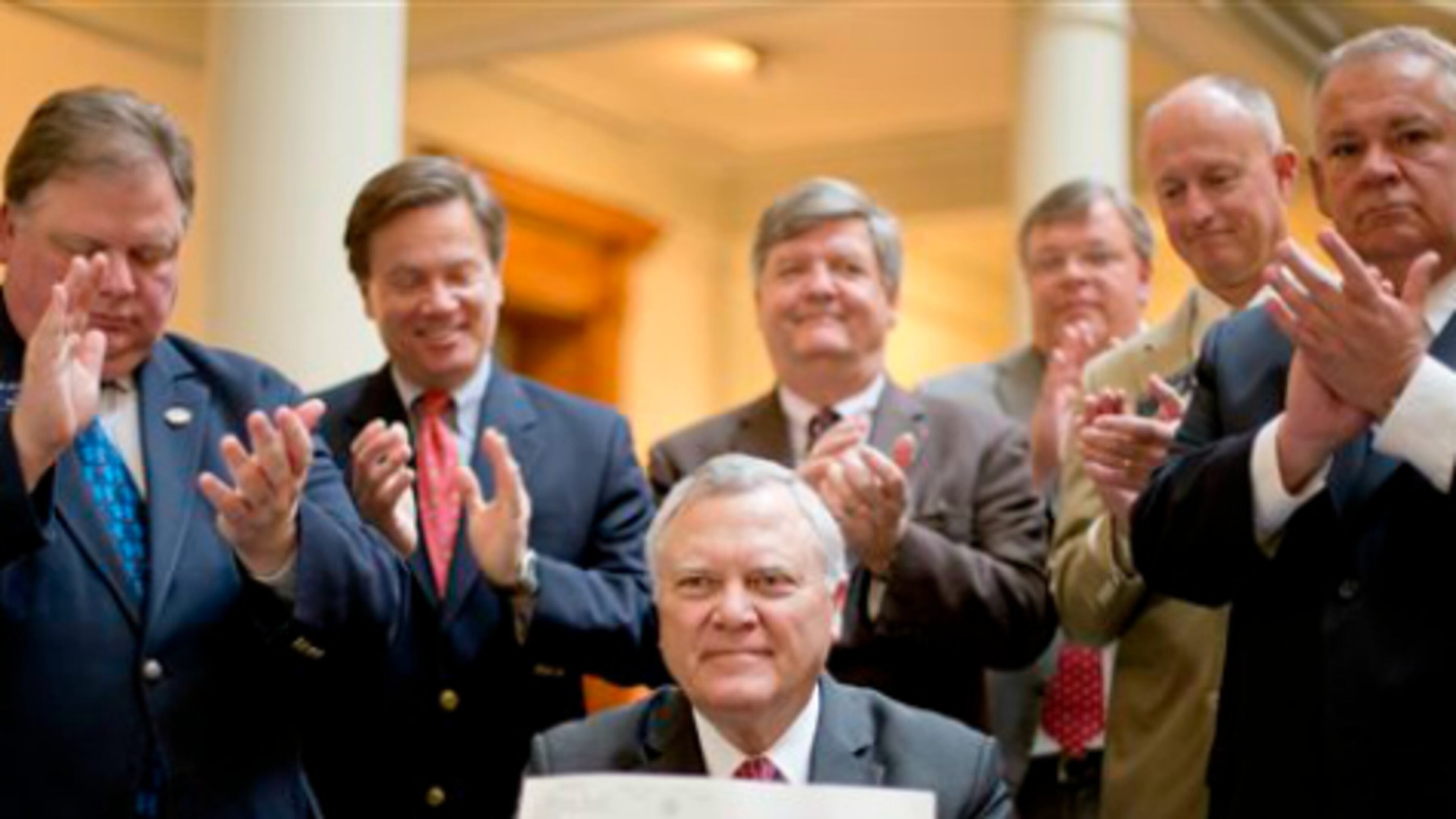 Gov. Nathan Deal faces a Tuesday deadline to sign or veto bills.