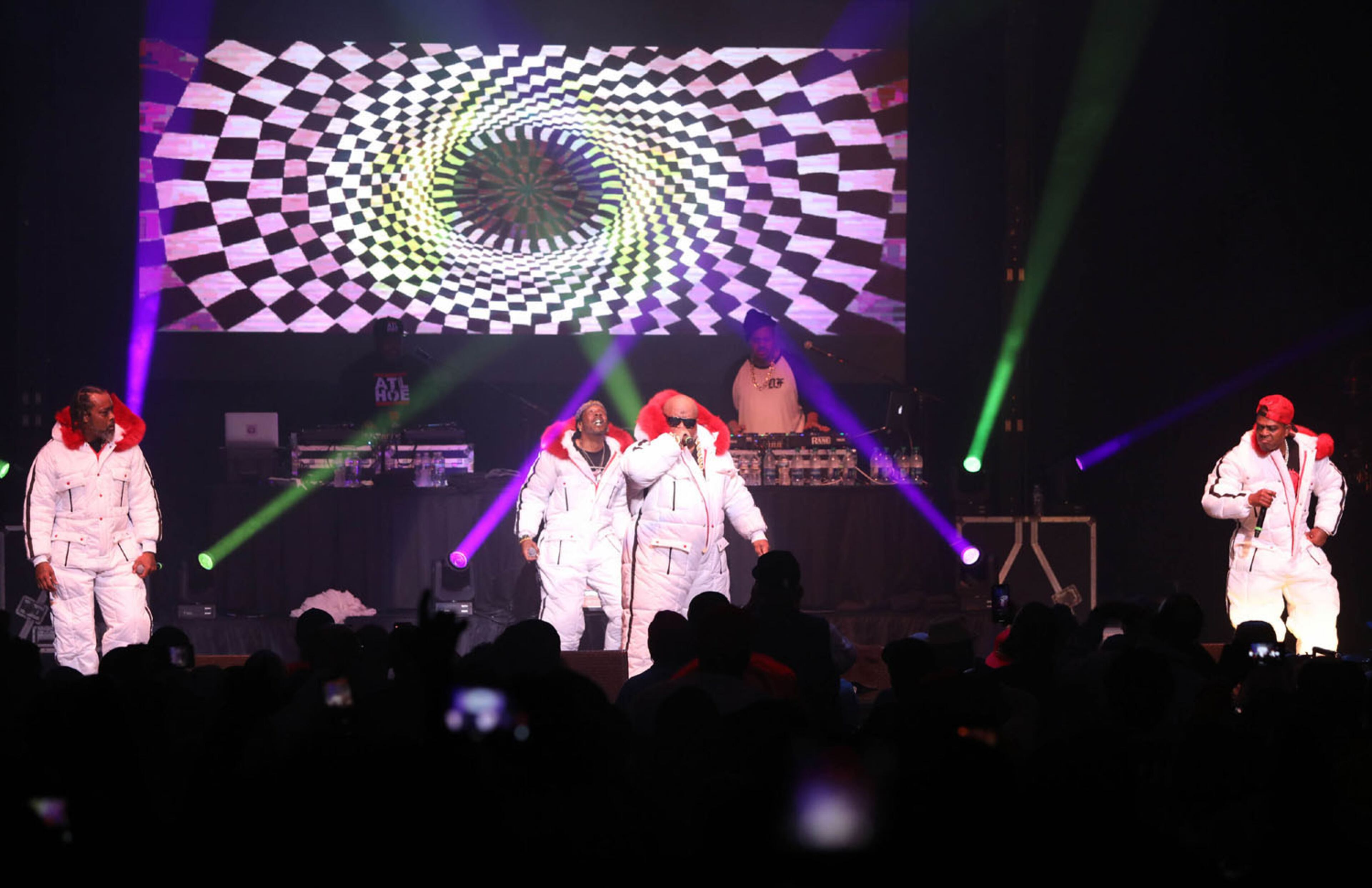 Goodie Mob. The Atlanta-based hip-hop collective known as the Dungeon Family brought its Reunion Tour for a sold-out show at the Fox Theatre on Saturday, April 20, 2019. The Dungeon Family Reunion Tour features Big Boi, Goodie Mob, YoungBloodz, KP the Great and Kneel & Rey. (Photo: Robb Cohen Photography & Video /RobbsPhotos.com)