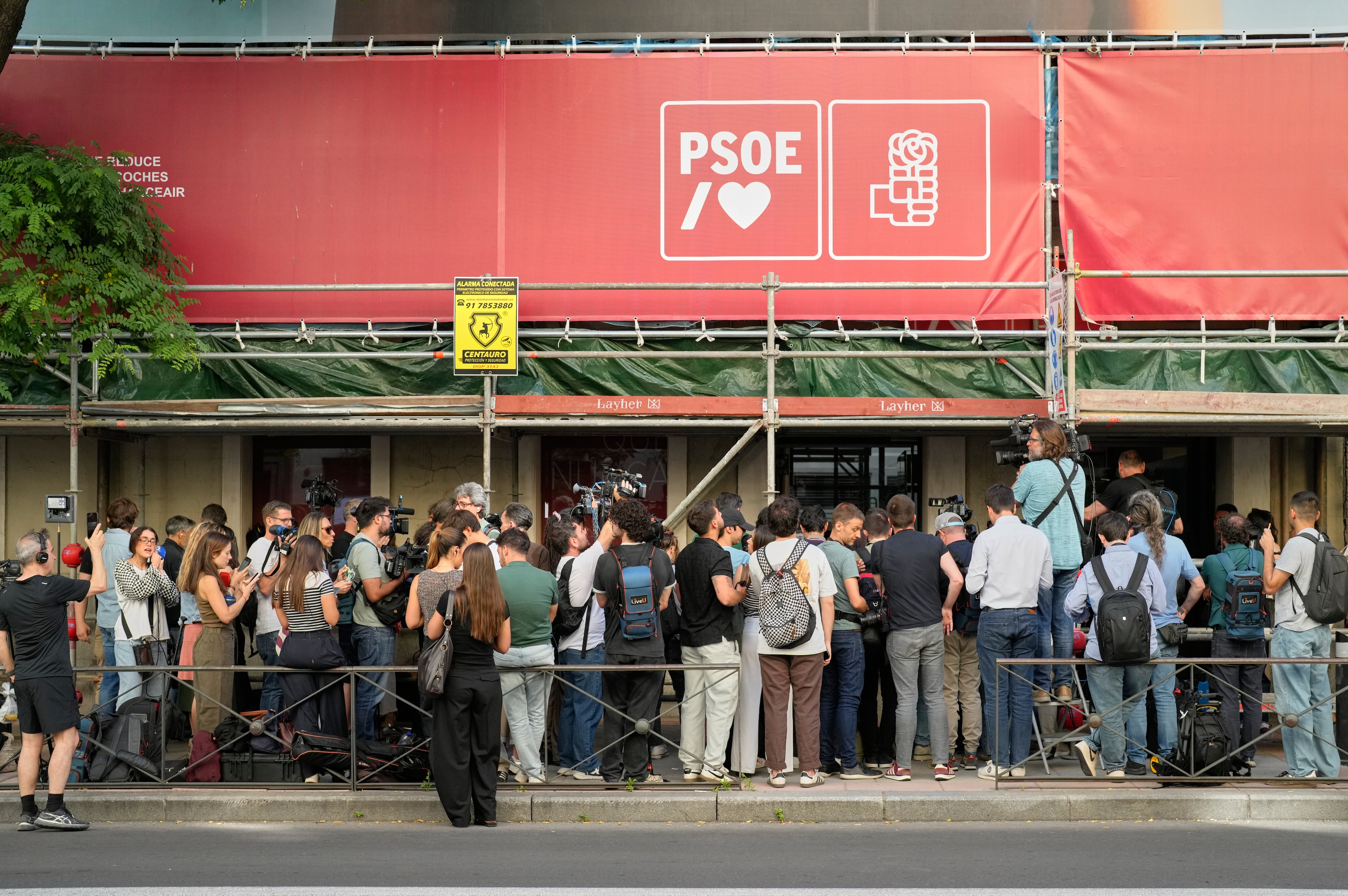 Spain Ruling Party Raid