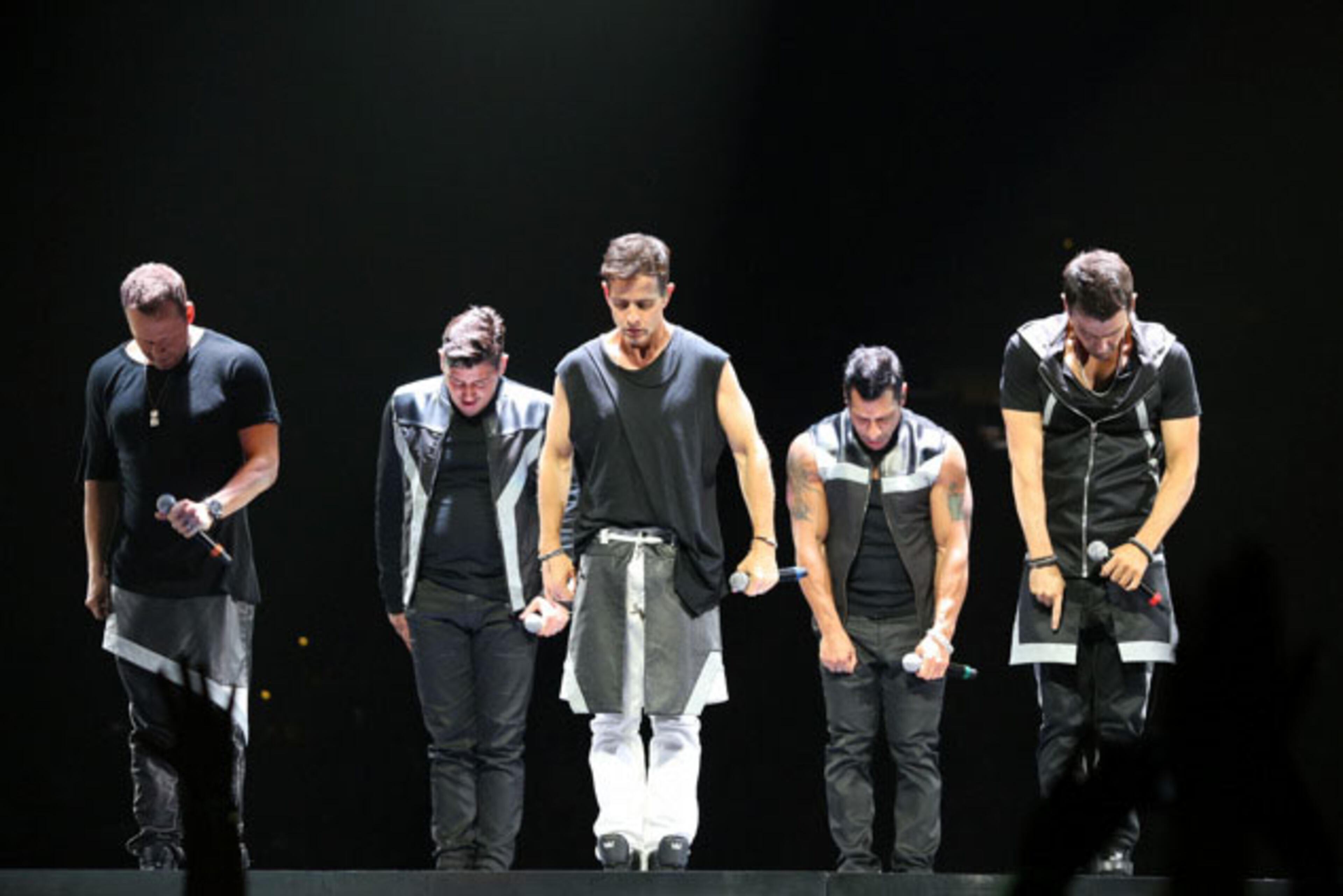 Boy band New Kids on the Block (also initialized as NKOTB) brought their "Main Event" tour to Philips Arena in Atlanta on Saturday, June 6, 2015, with TLC and Nelly as supporting acts. NKOTB were formed in 1984 in Boston by Maurice Starr, who had discovered New Edition, and went on to sell in excess of 80 million records worldwide. Robb D. Cohen/RobbsPhotos.com