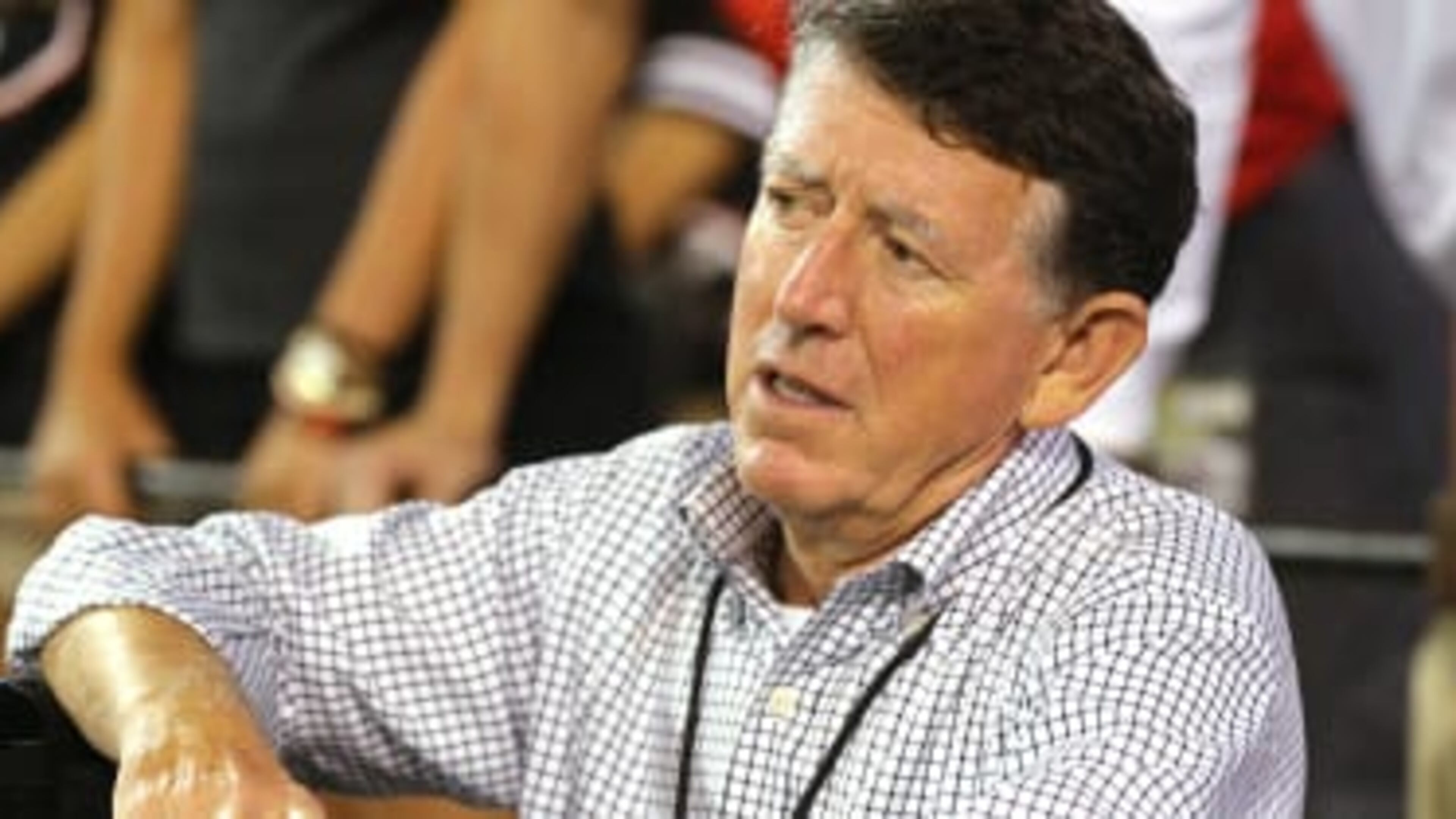 Georgia athletic director Greg McGarity. (Photo by Curtis Compton/AJC)