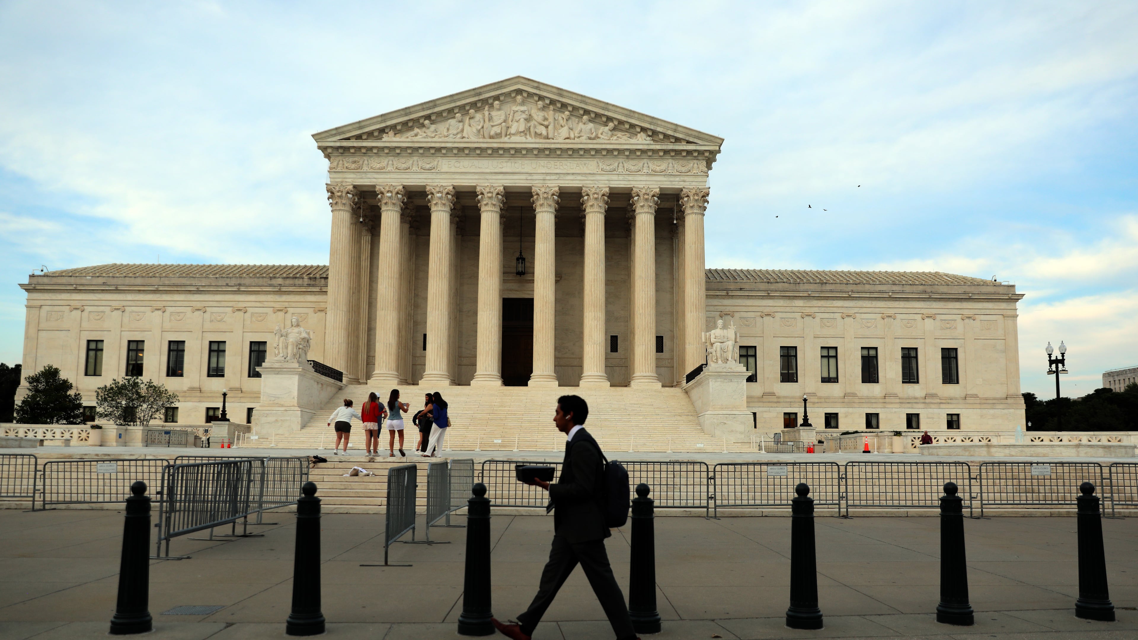 The U.S. Supreme Court is photographed on Thursday, June 25, 2026, in Washington. (AP Photo/Rahmat Gul)