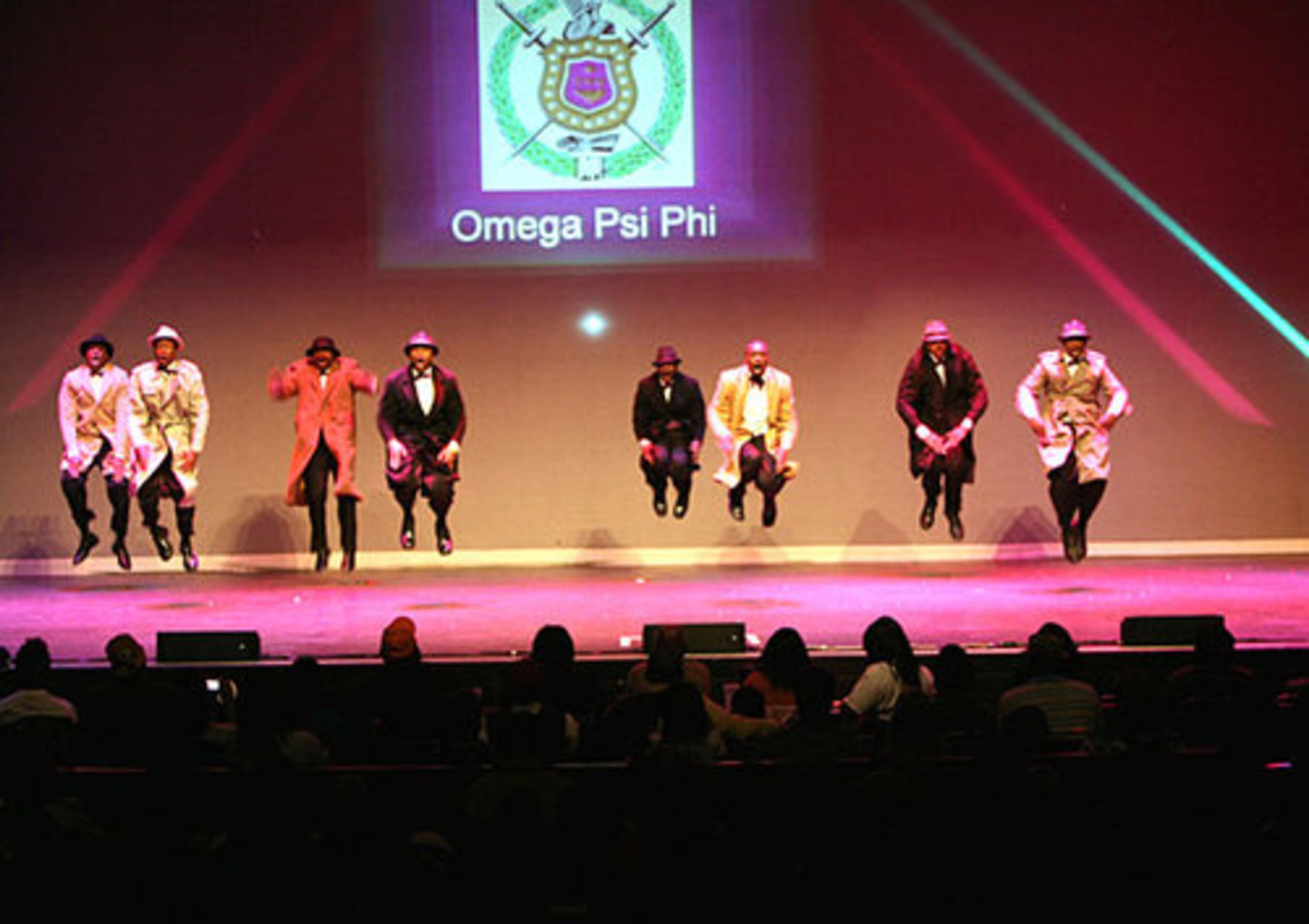 The Tau Chapter of Omega Psi Phi.