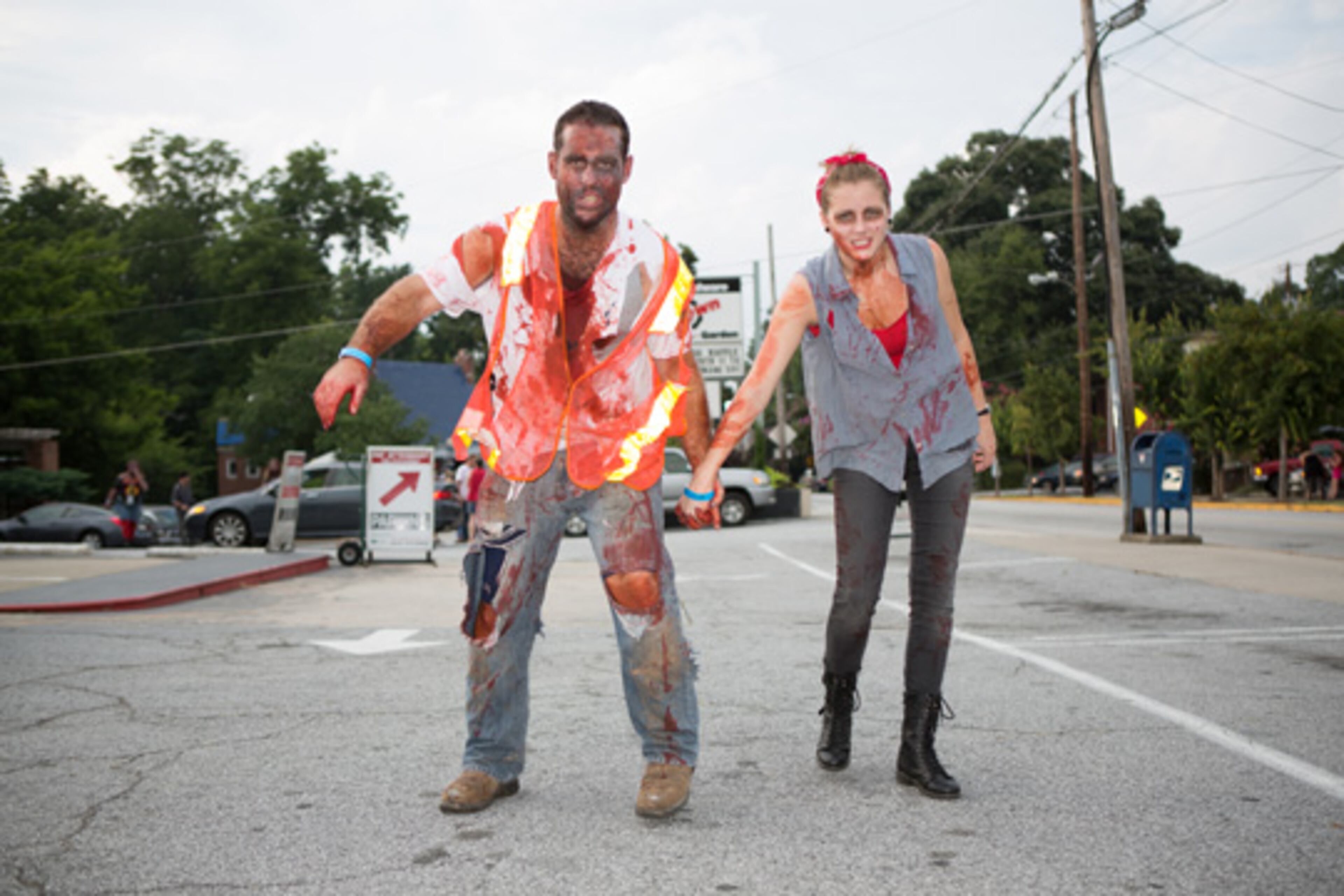 Here are some more photos from the Zombie Pub Crawl.