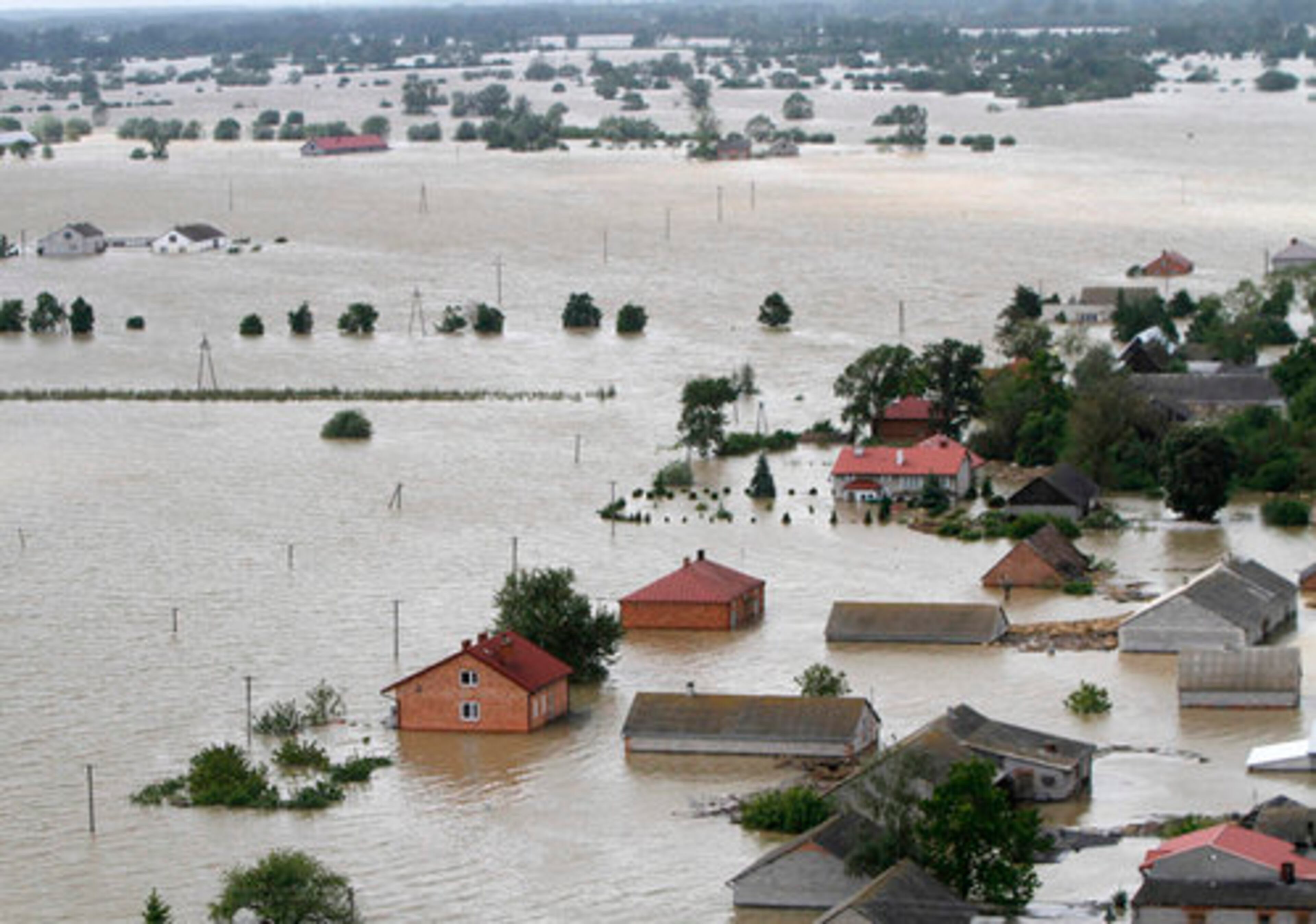 May 2010, Central Europe - Half a dozen countries - The Czech Republic, Hungary, Germany, Poland, Slovakia, Serbia - have been devasted by the worst flooding in decades, after heavy rains have swollen rivers leading northward toward the Baltic Sea.