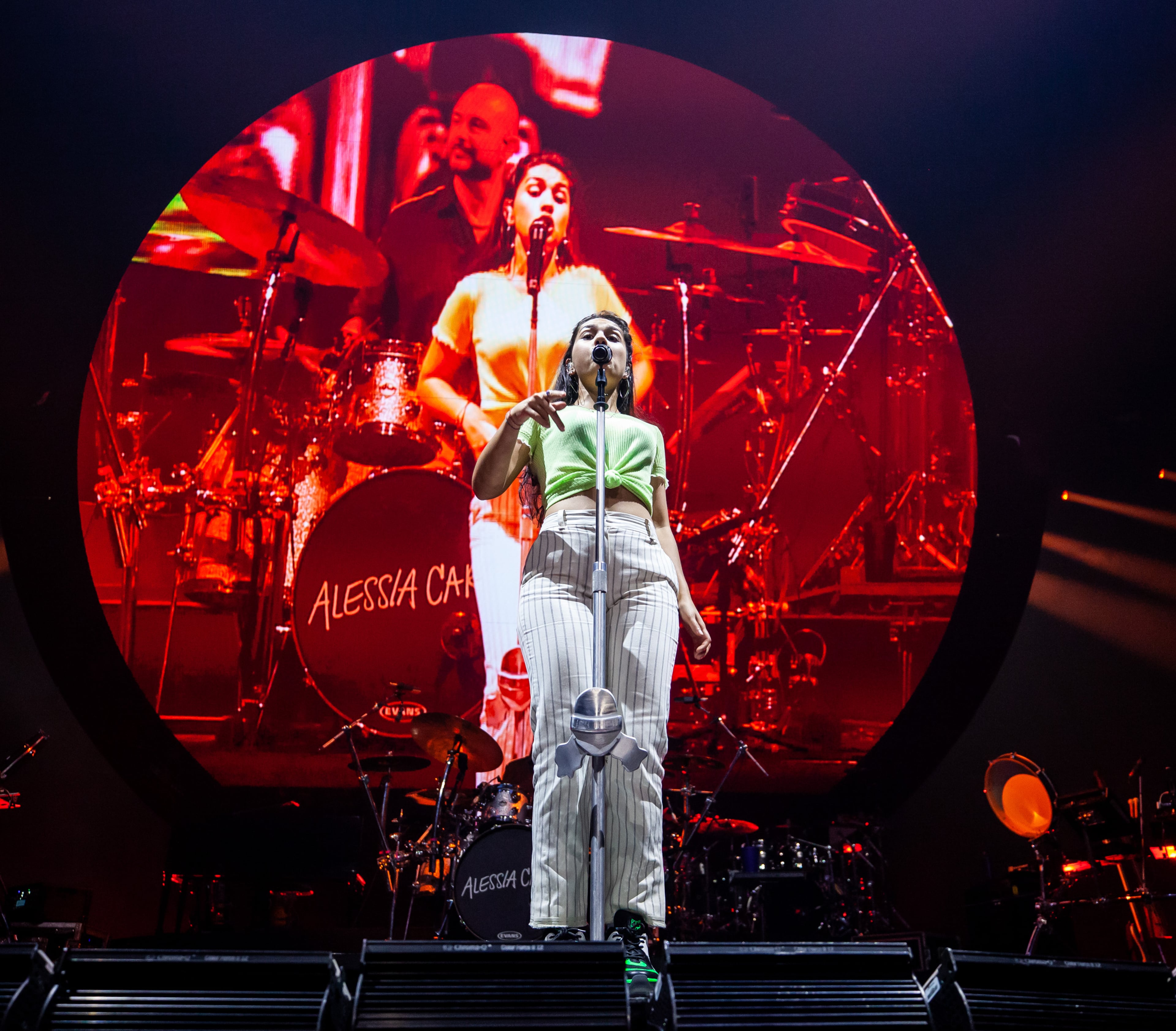 Alessia Cara opened for Shawn Mendes at State Farm Arena on July 31, 2019.