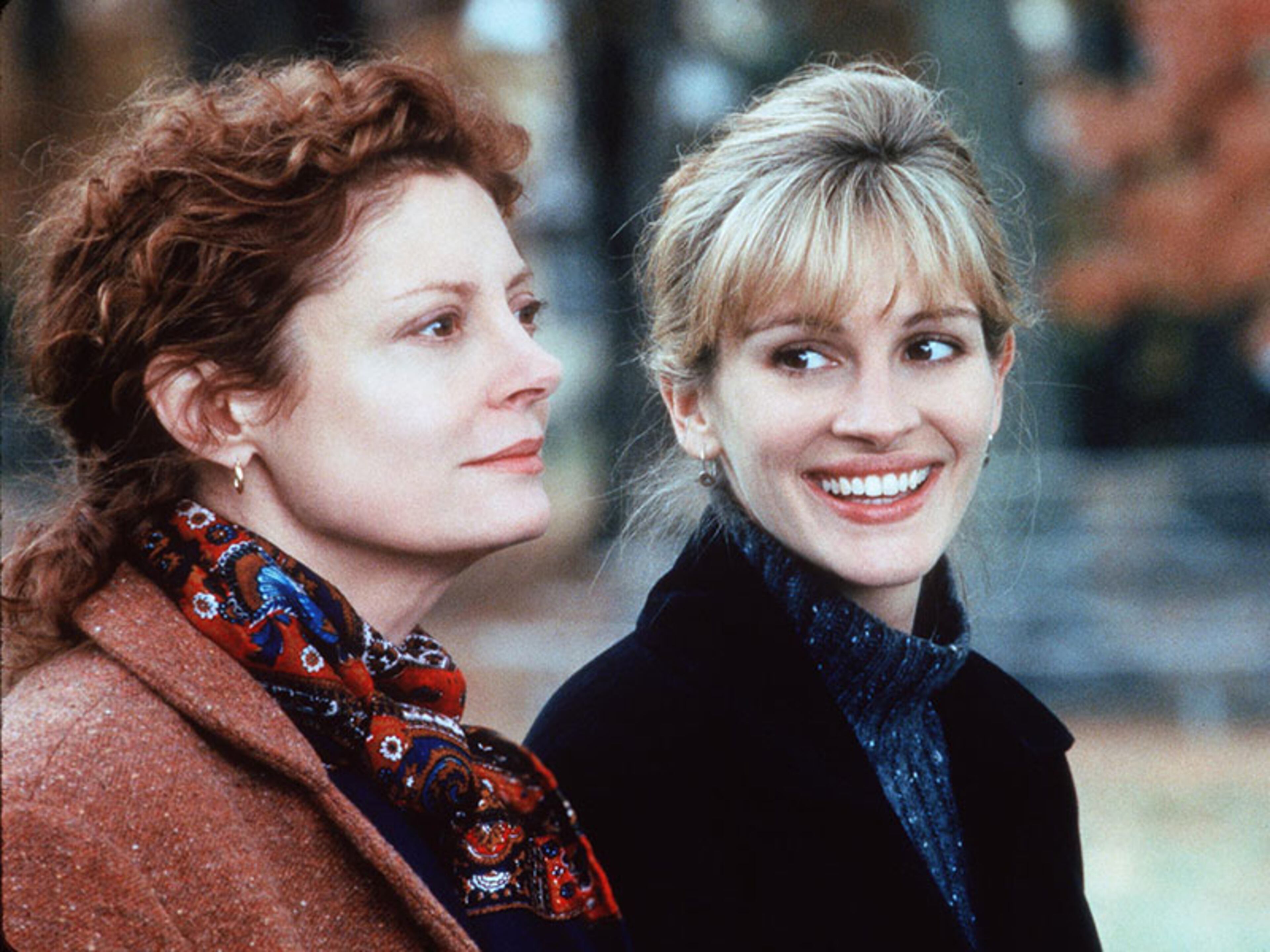 Julia Roberts And Susan Sarandon star in the movie "Stepmom."