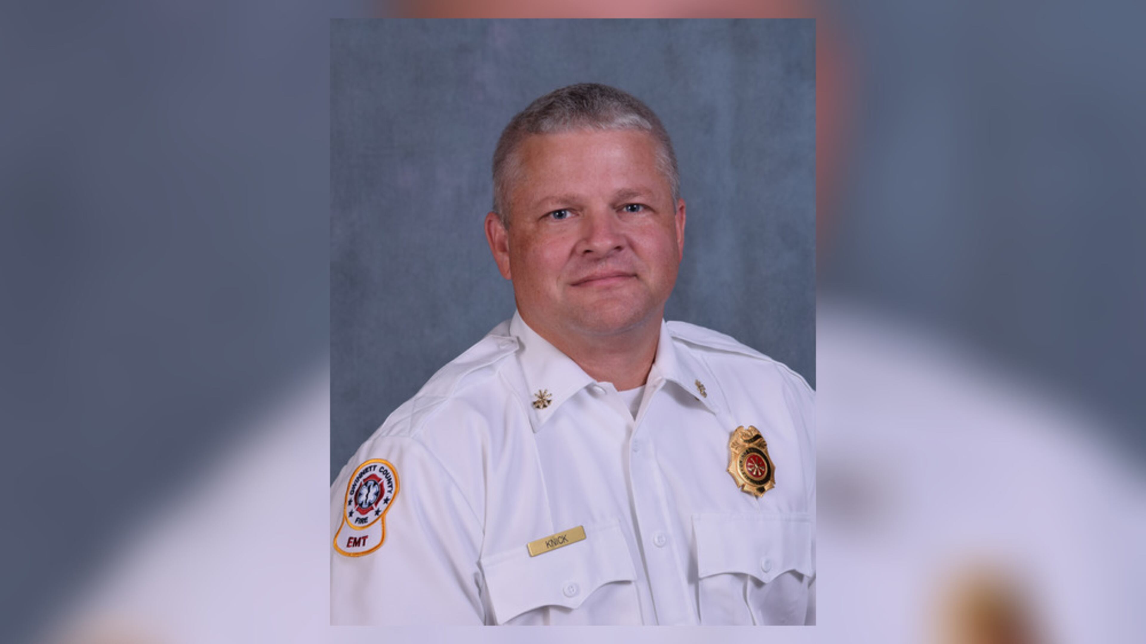 Soon-to-be Gwinnett fire Chief Russell Knick.