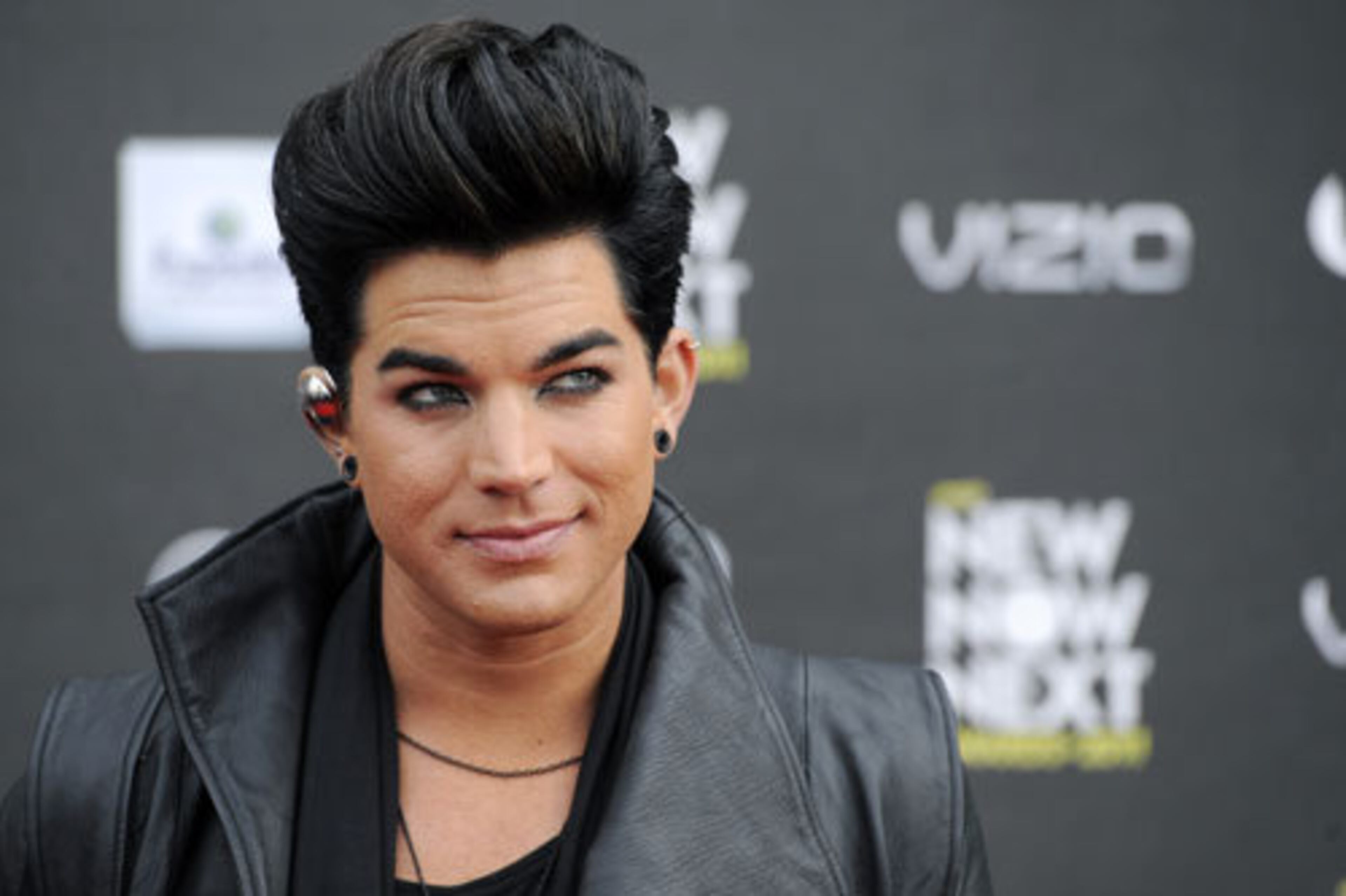 Singer Adam Lambert arrives for the NewNowNext Awards.